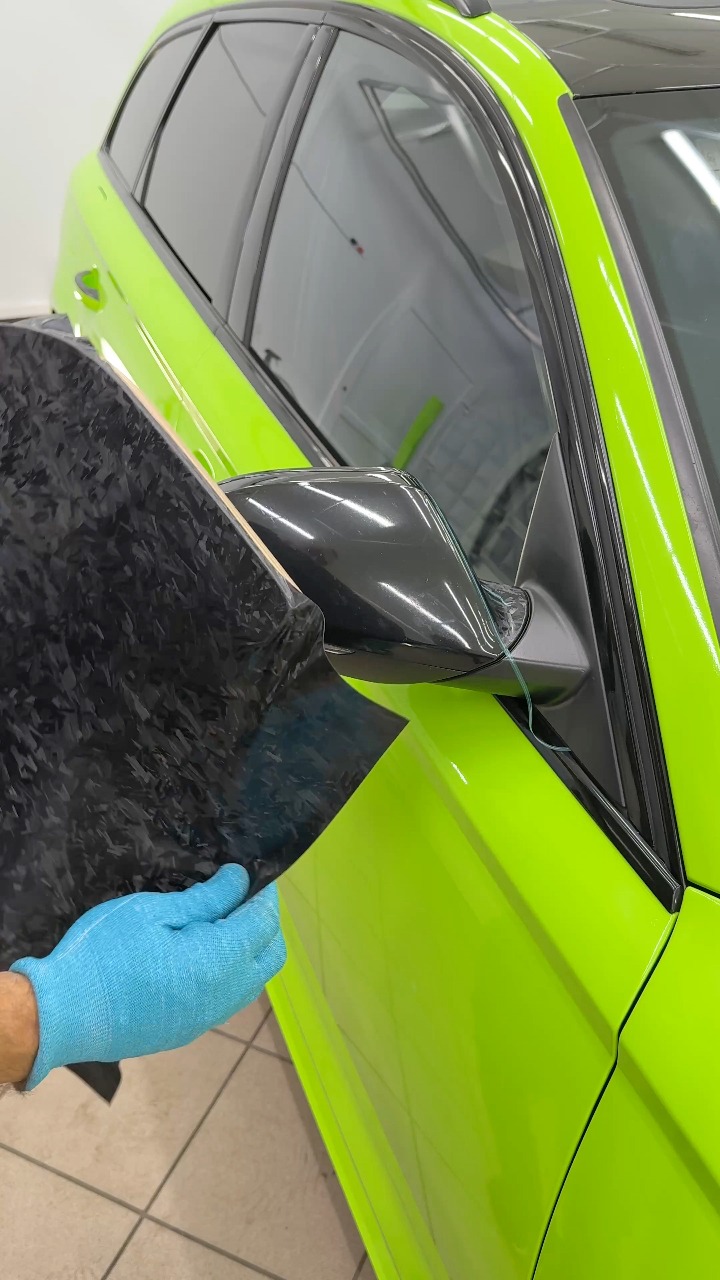 Fast Side Mirror Wrap | Audi A6 Black Carbon Detail In this tutorial we ...