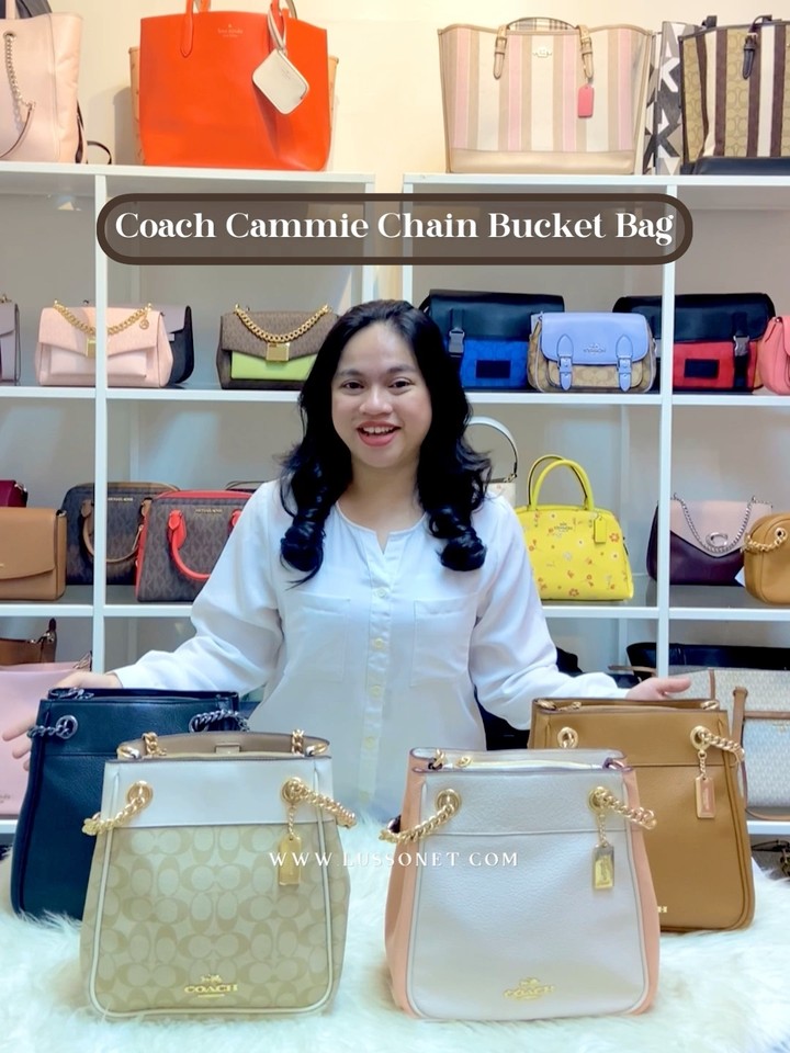 COACH Cammie Chain Bucket Bag + FREE SHIPPING 🚚💕 | Coach Cammie chain  bucket bag now available in various beautiful colors to choose from 🤩💋.  Which one is your favourite? Save more