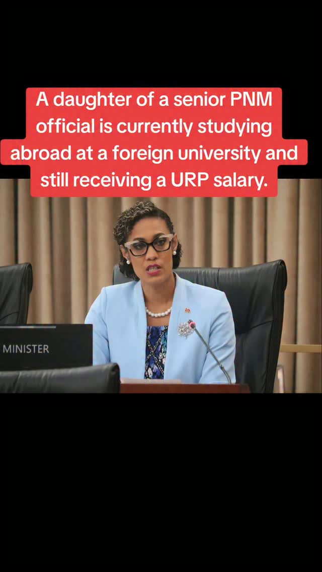 MINISTER AMEEN CALLS OUT CORRUPTION IN THE URP, UNDER THE PREVIOUS PNM ...