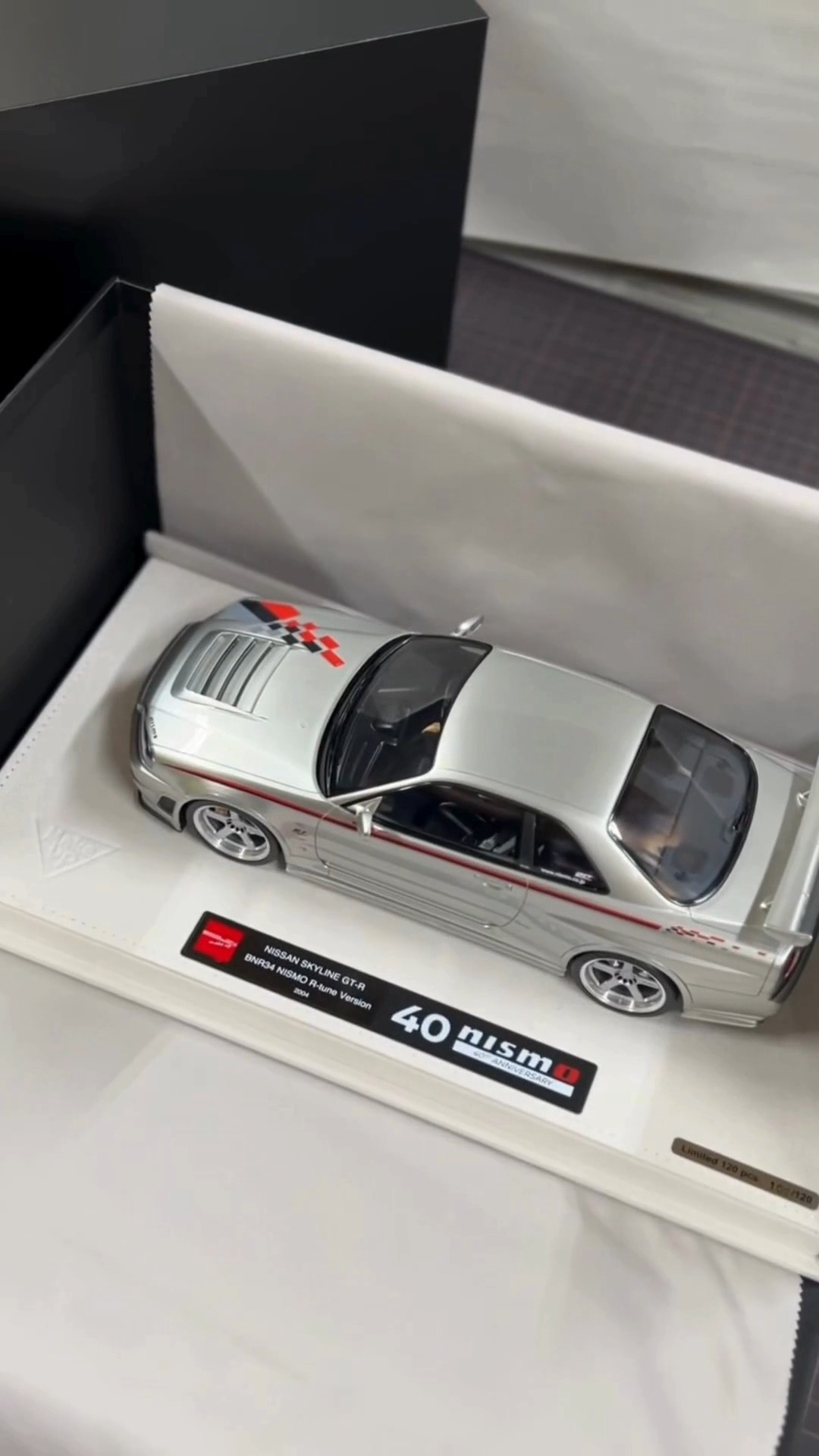 EML135A Make Up EIDOLON 1:18 Nissan Skyline GT-R BNR34 NISMO R