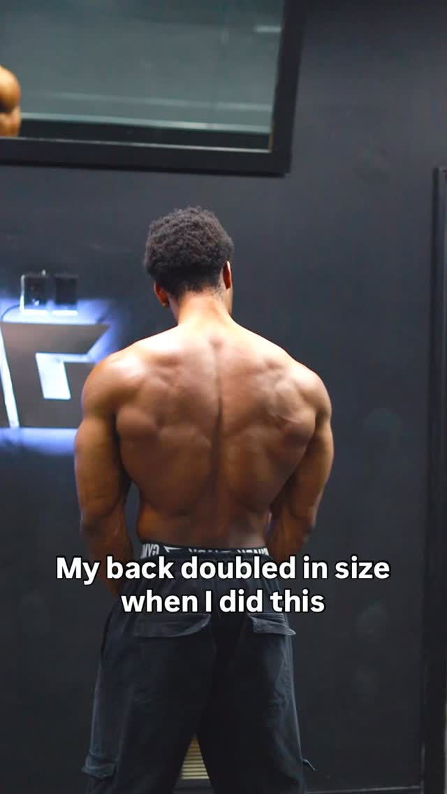 Taking my back width, and thickness to another dimension! • Like • Save ...