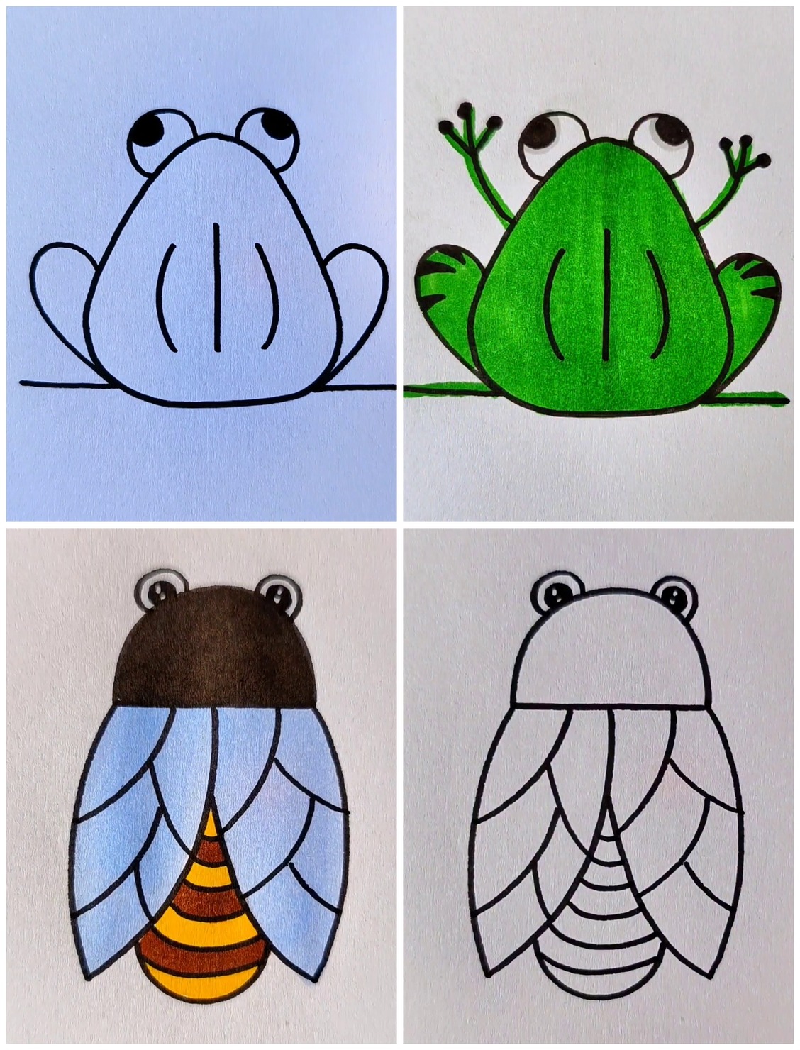 Simple Animal Drawings for Kids | animal, drawing | Learn to Draw ...