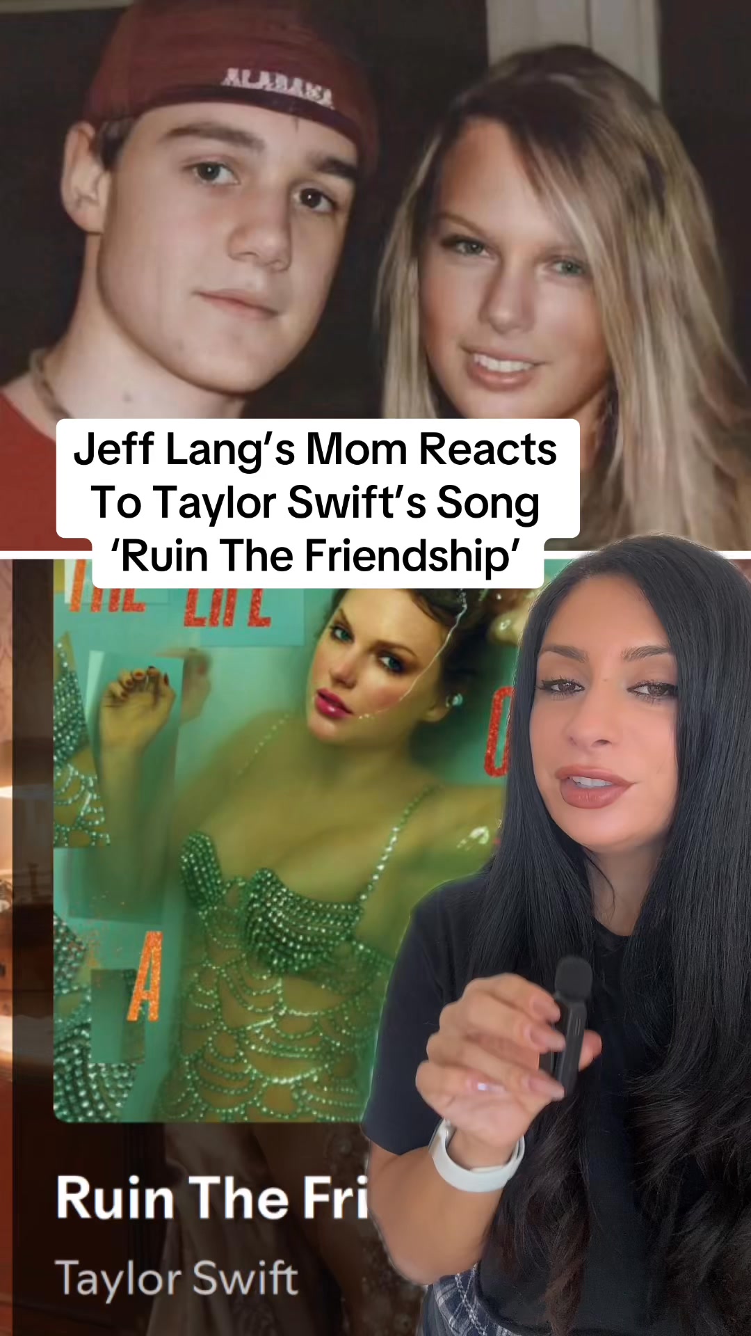 Jeff Lang’s Mom Reacts To Taylor Swift’s Song ‘Ruin The Friendship # ...