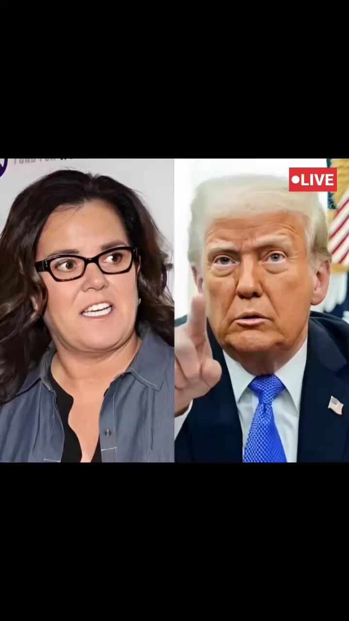Rosie O'Donnell blames Tr.u.m.p for his 