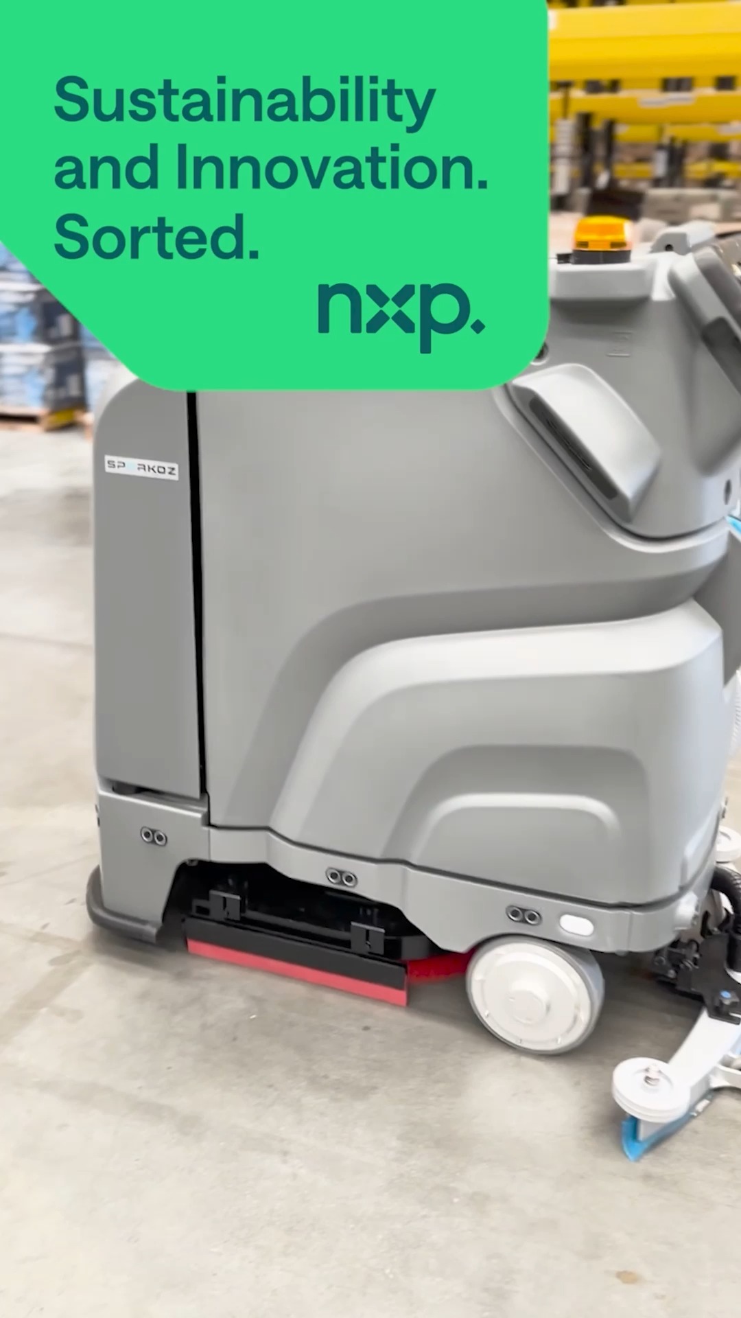 NXP Limited - Experience our new autonomous cleaning robot...