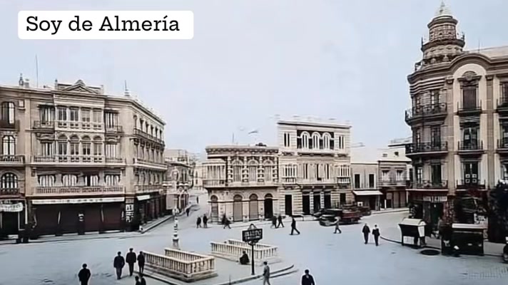 La Puerta de Purchena, ubicada en el corazón de Almería, destacaba por ...