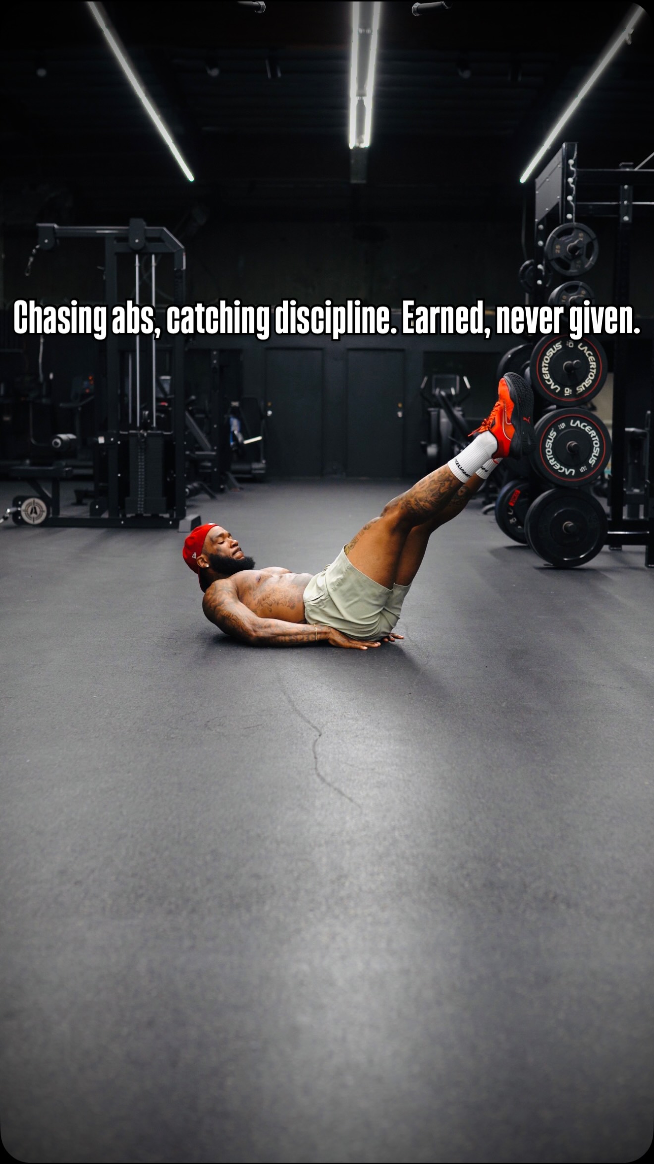 20 reps, 4 sets — every move carves the legend you’re becoming. When ...
