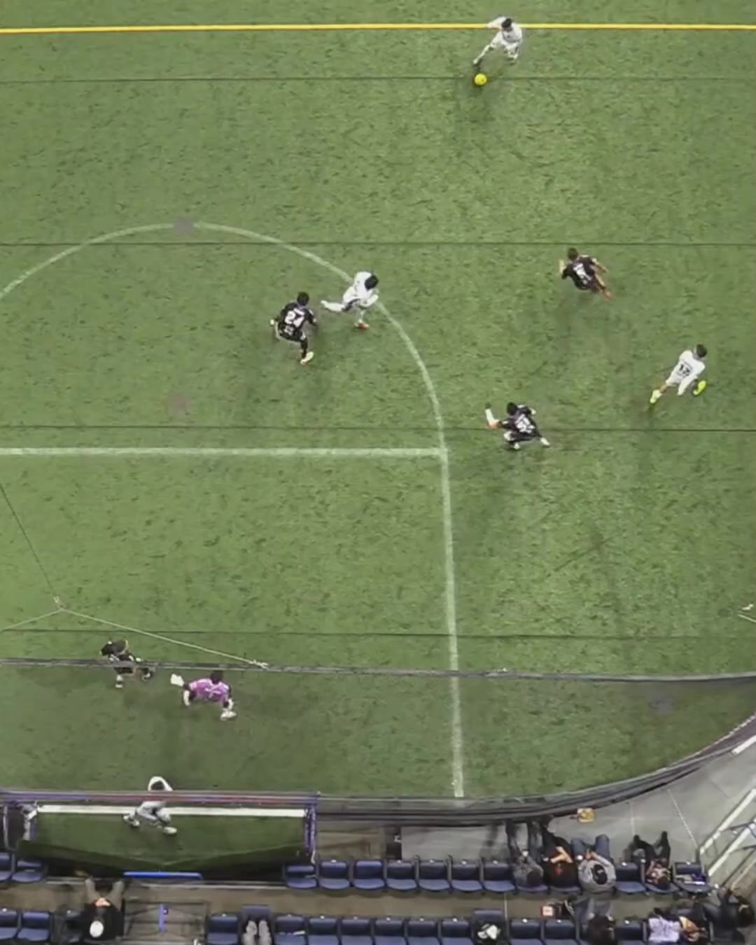 The San Diego Sockers were THIS close to tying this up late in the 4th ...