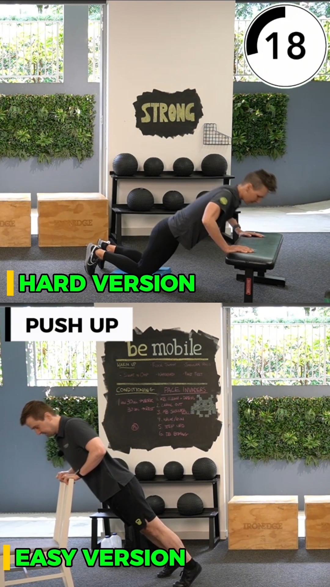 This is just a sneak peek of one of the workouts from our Be Mobile ...