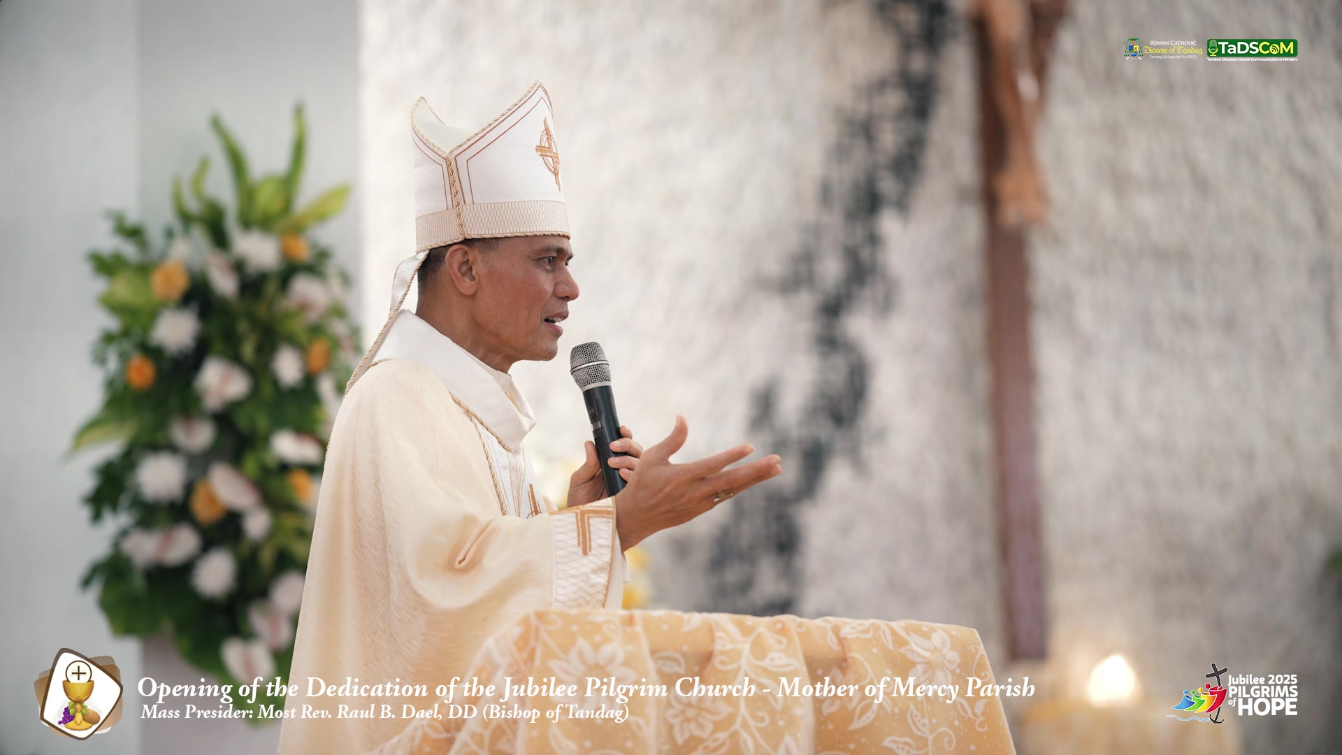 WATCH | Opening of the Dedication of the Jubilee Pilgrim Church ...