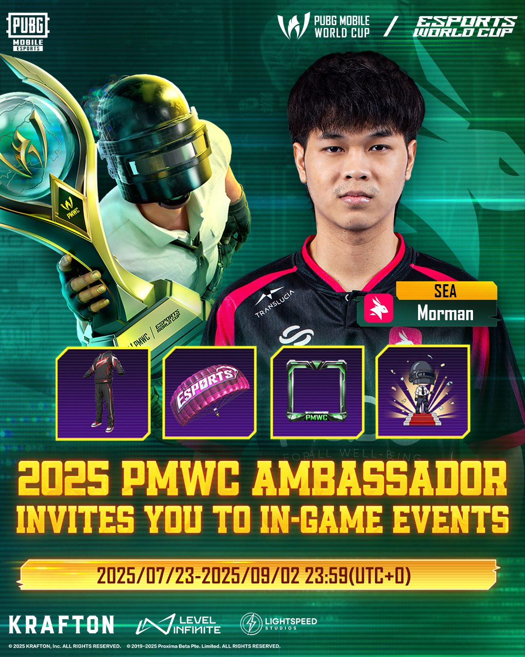 🎉 Meet Our Event Ambassador — EA MORMAN! This year's PMWC is