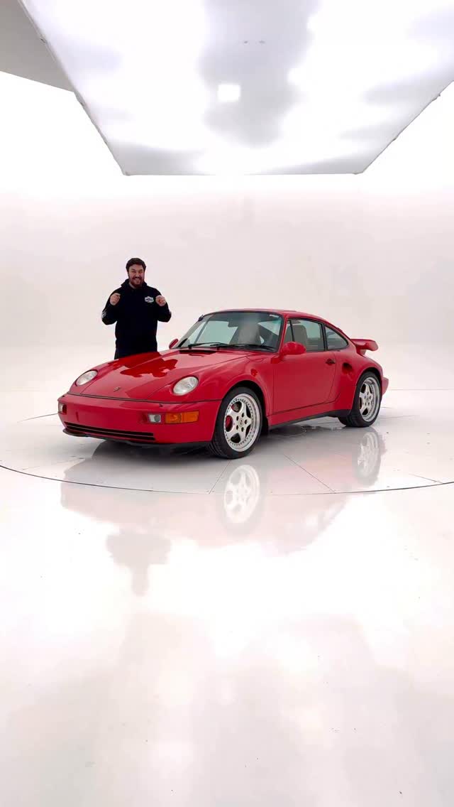 Flat-Nose Porsche 964 Turbo S - Rare As Hens Teeth!!!
