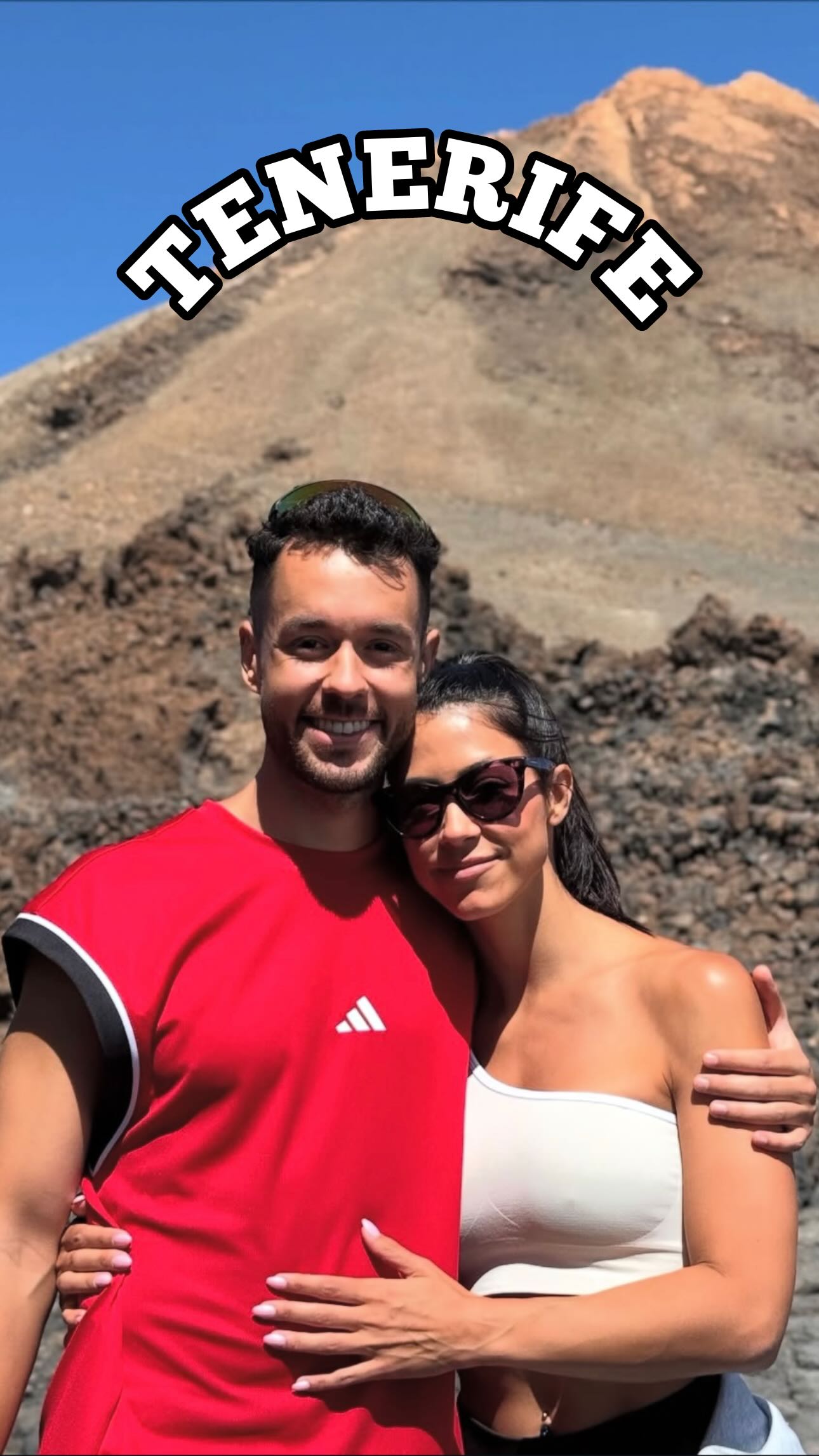 The grafg sube al teide en Tenerife con su pareja Sofi G y quedan ...