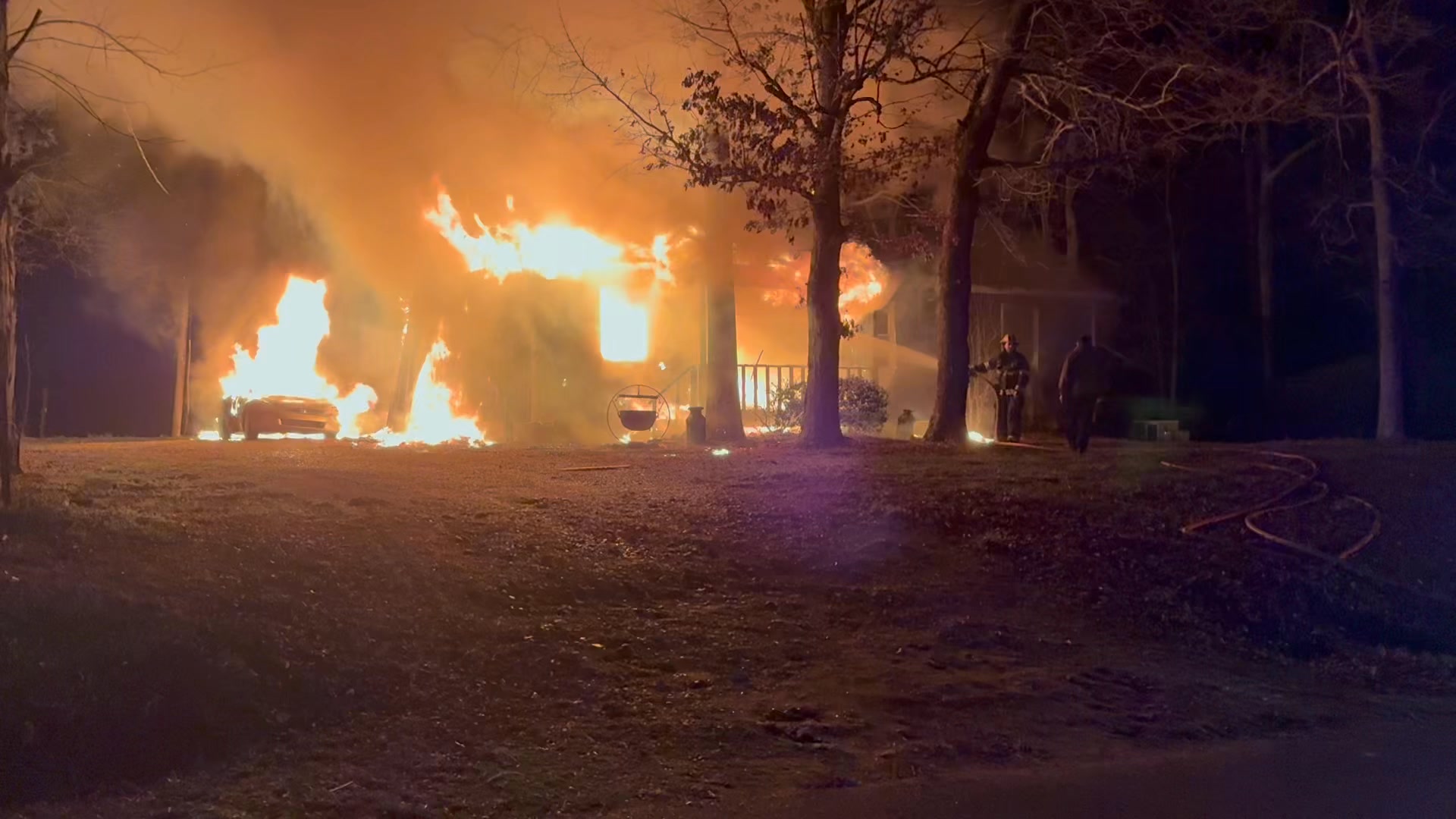 02-21-26. 9:40pm Re: Active house fire Fire crews are enroute and on ...
