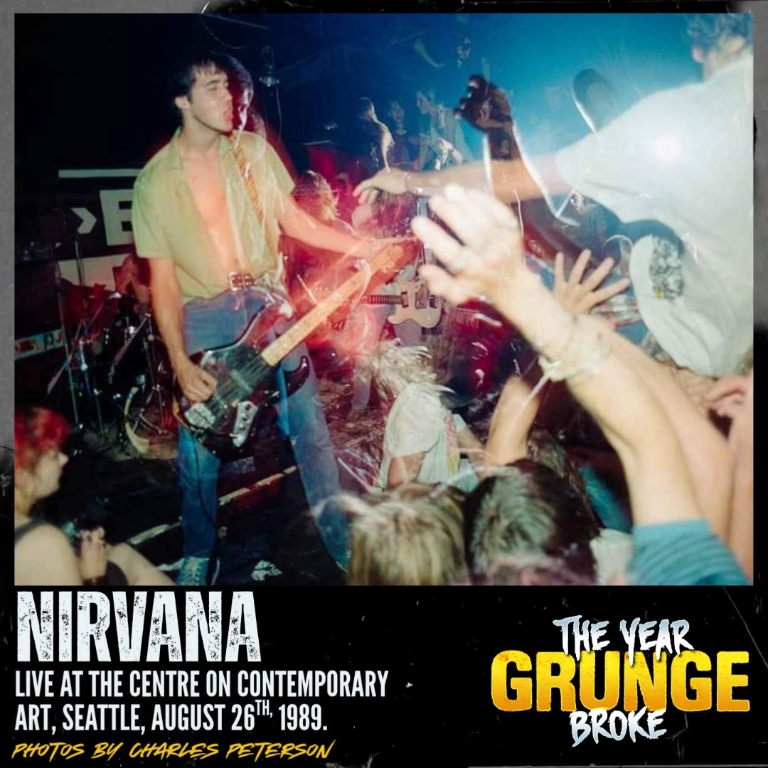 NIRVANA • Photographed by Mark Seliger, ON THIS DAY, October 27th