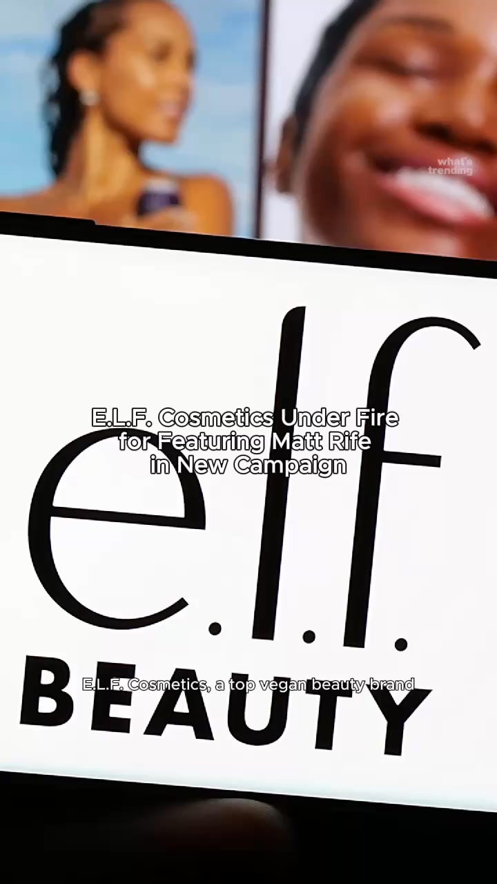 E.L.F. Cosmetics is under fire for featuring comedian Matt Rife in its ...