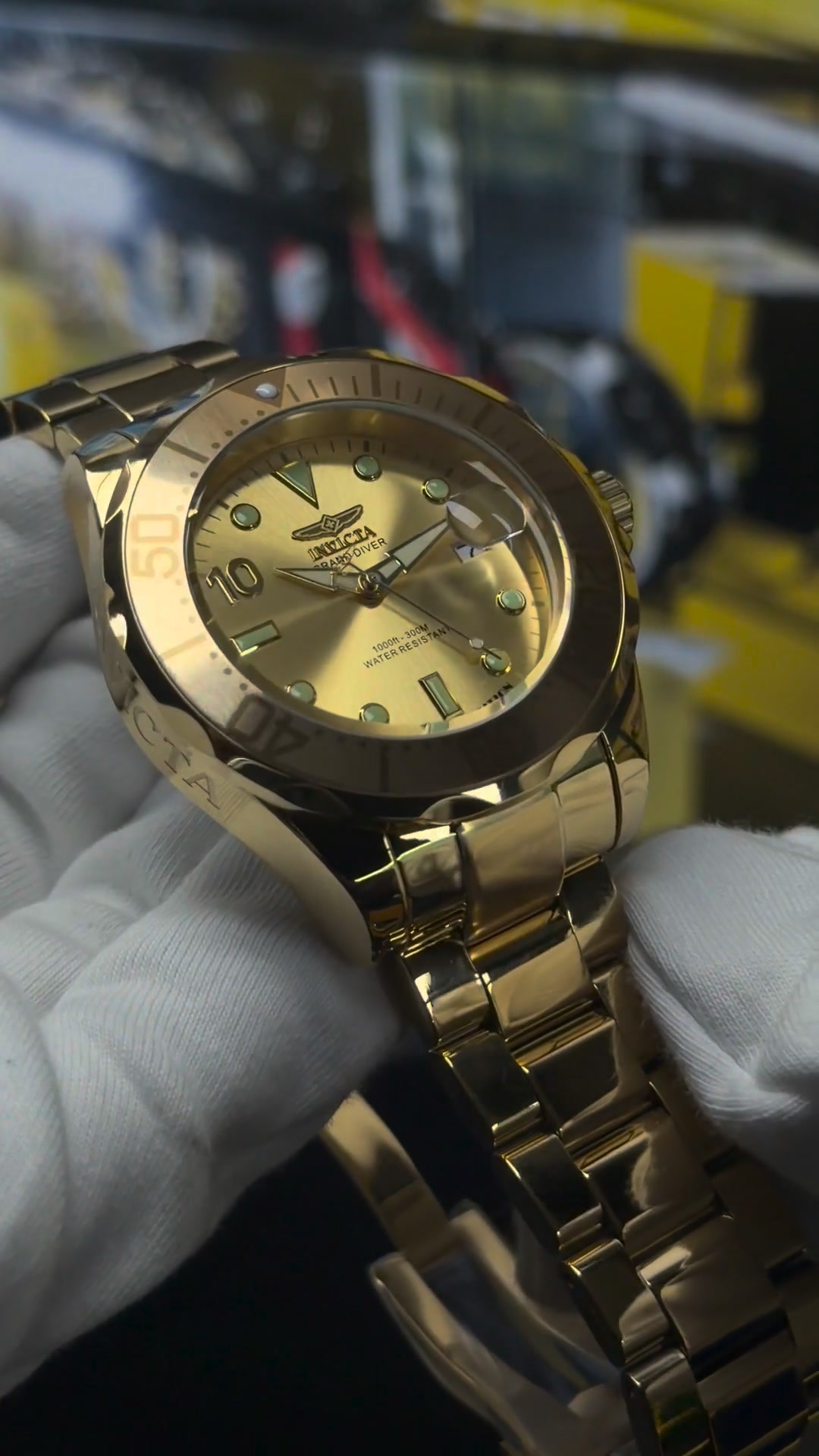 Invicta Reserve Excursion 47570 is a rugged, mechanical statement