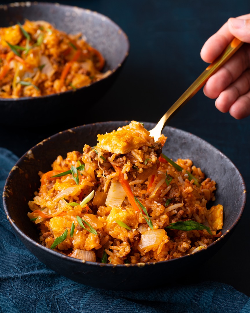 Spicy, savoury and loaded with beefy goodness. This fried rice is a ...