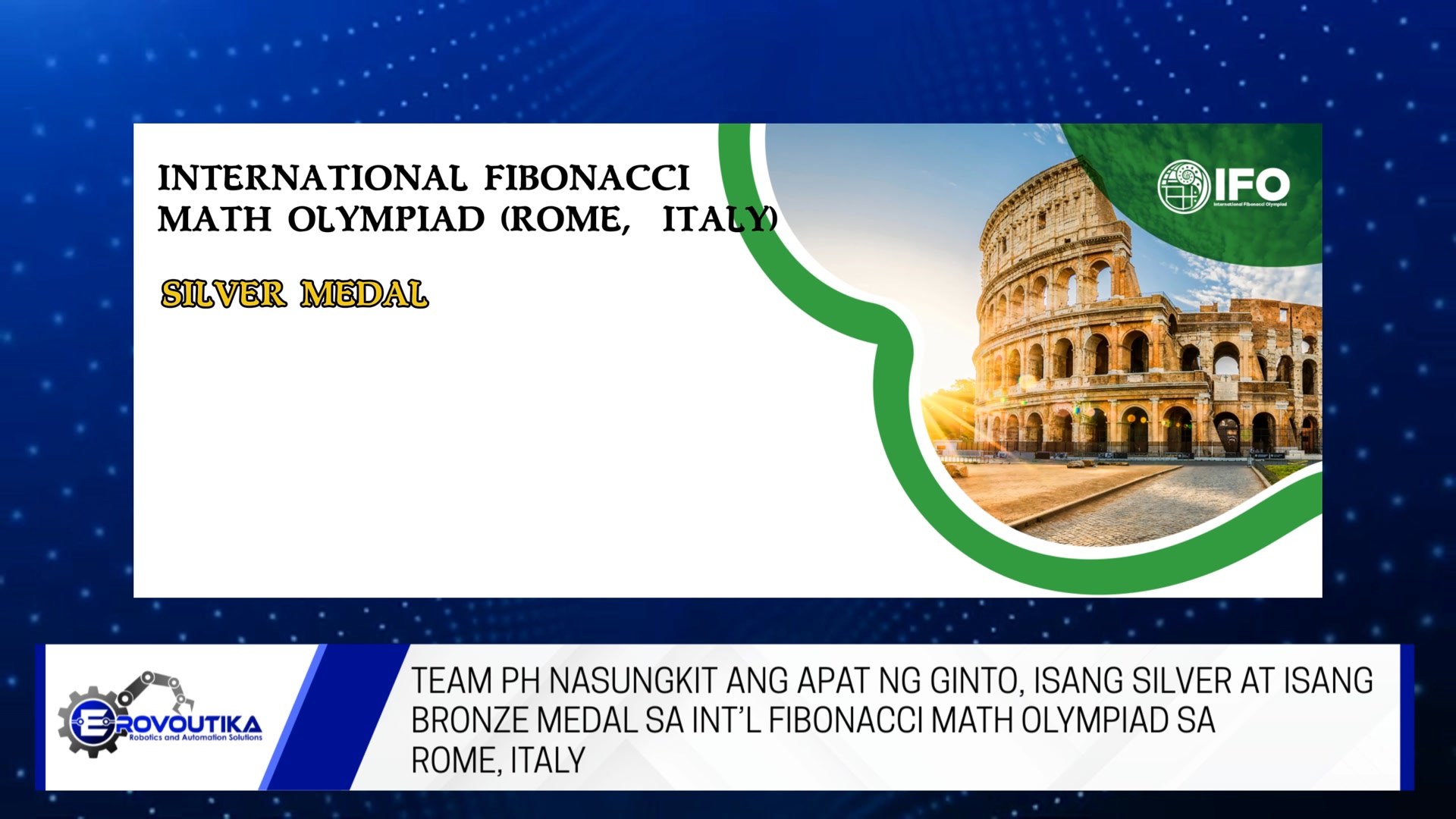 🇵🇭 FILIPINO MATHLETES MAKE HISTORY IN ROME! 🇵🇭 Team Philippines bags ...