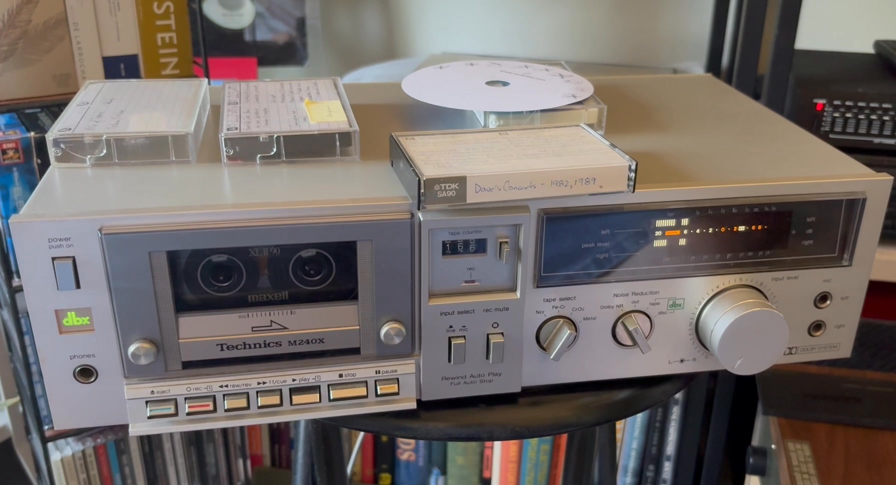 Technics M240X cassette deck review