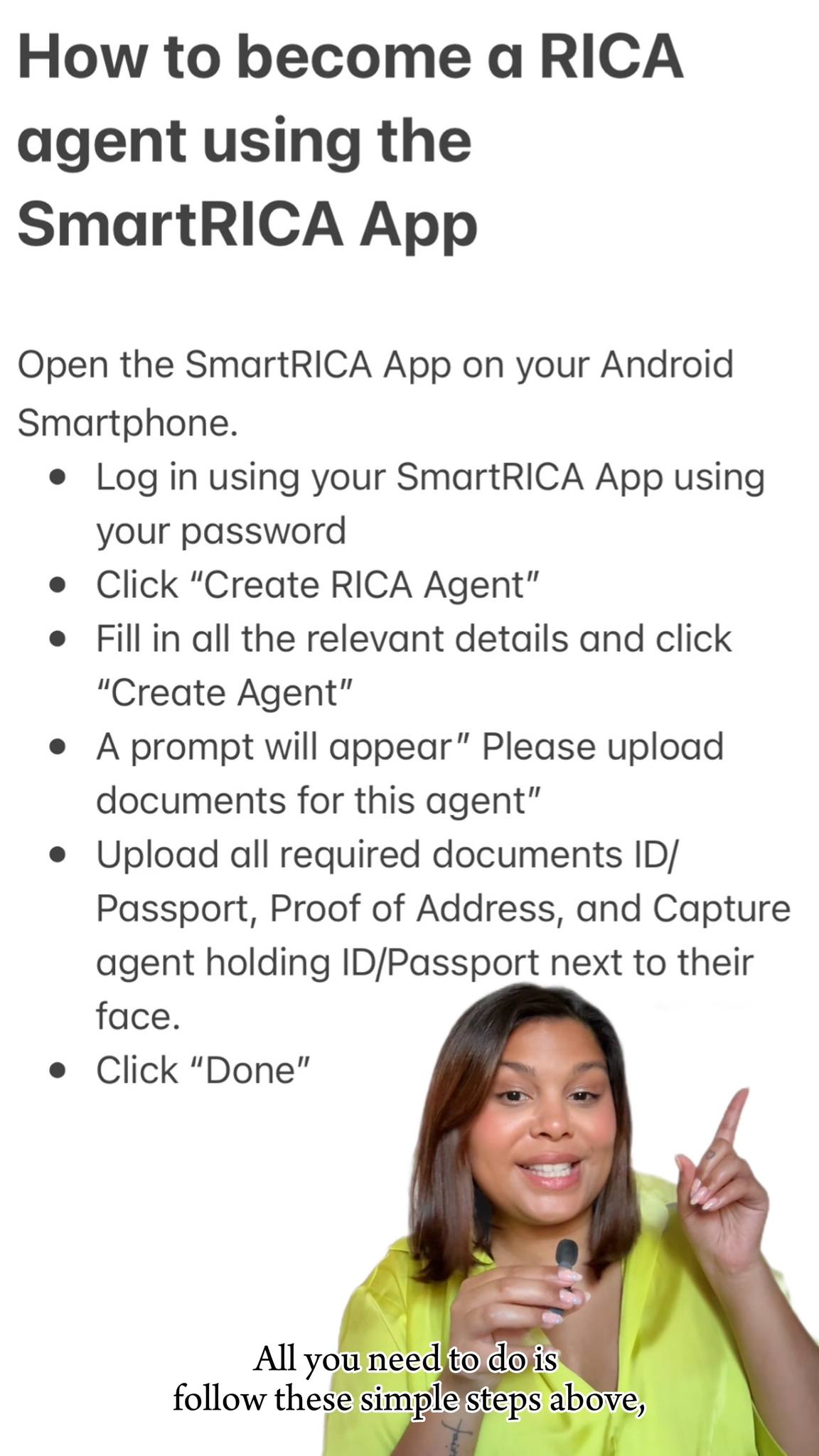 Watch this easy-to-follow video on becoming a RICA agent using the