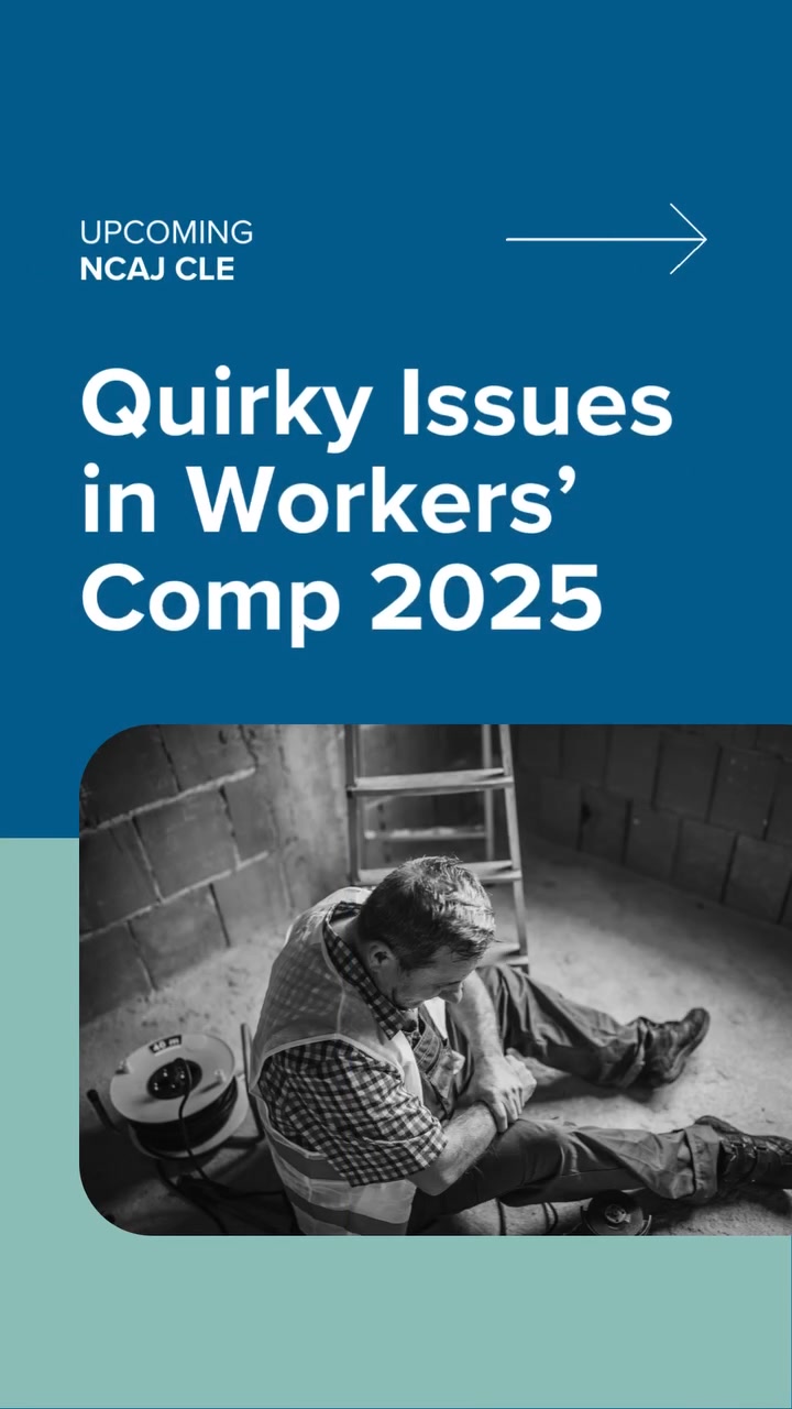 Workers’ compensation practice is full of twists, turns and unexpected ...