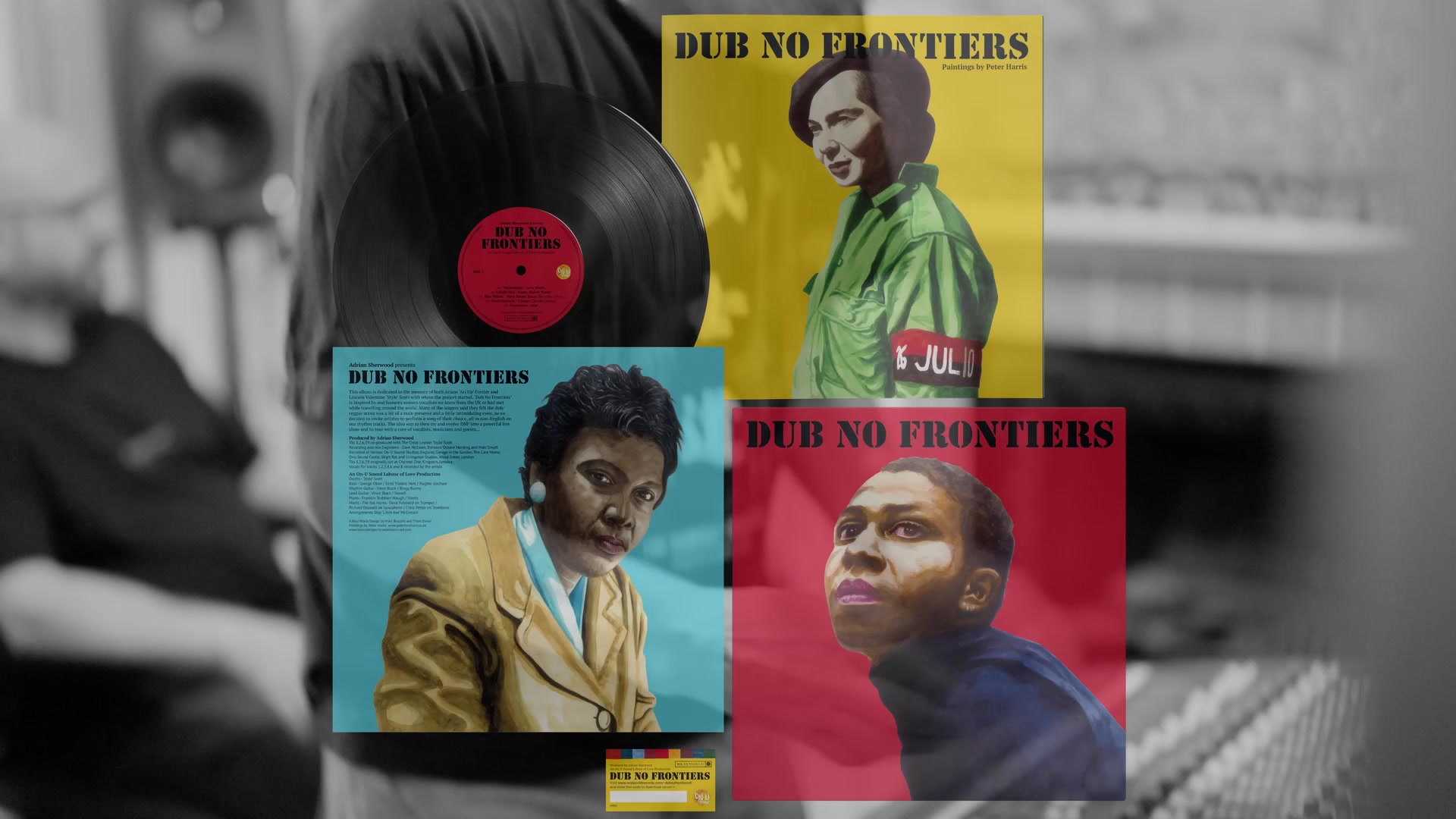 Adrian Sherwood presents Dub No Frontiers is finally out now on CD 