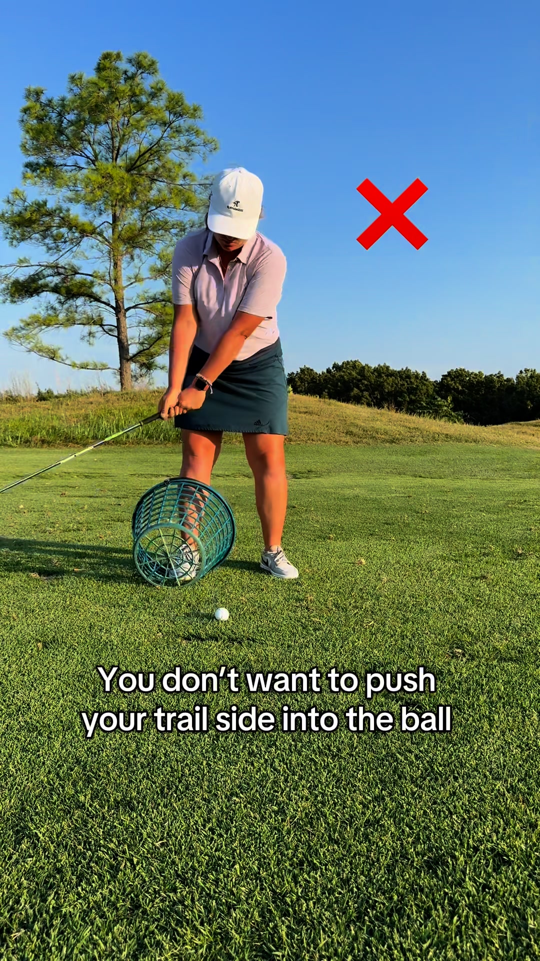 Struggling to control that 3/4 wedge? Here are 2 precision drills I use ...
