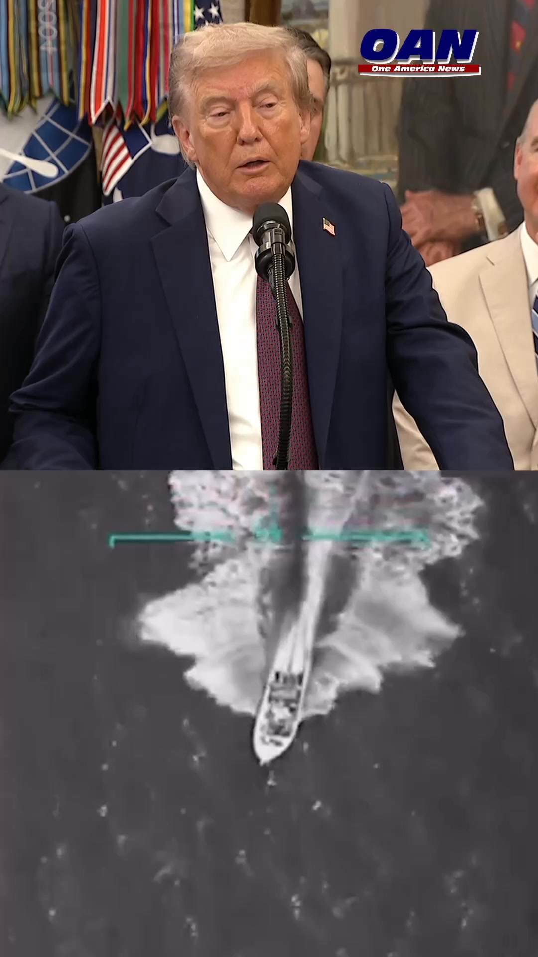 President Trump confirms U.S. Military strike on Tren de Aragua ...