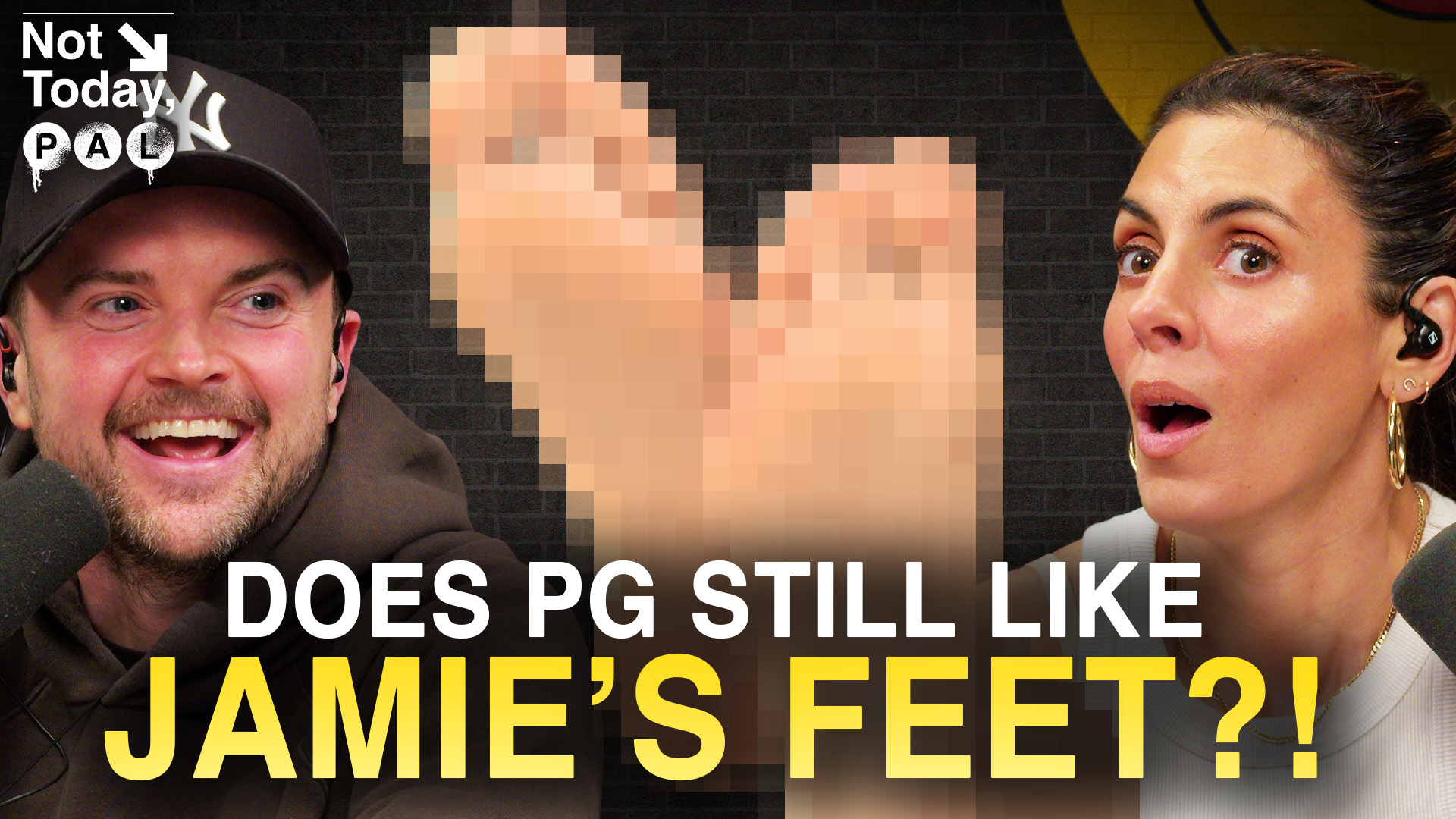 Rob and Jamie call PG to see if he's still into Jamie's feet or if he's ...