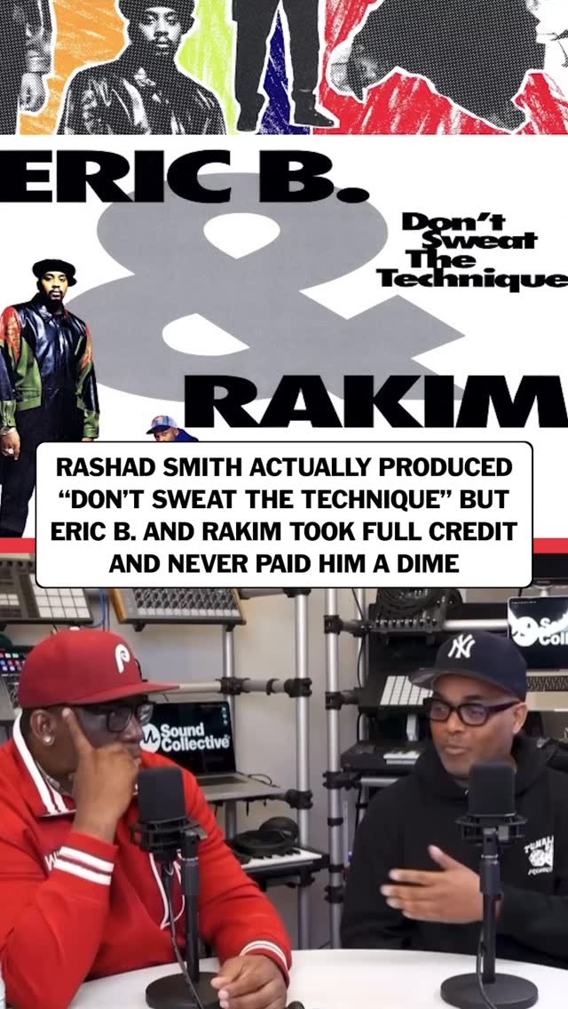 Eric B. & Rakim – Don't Sweat The Technique (MCA ‘92) : r/hiphopvinyl