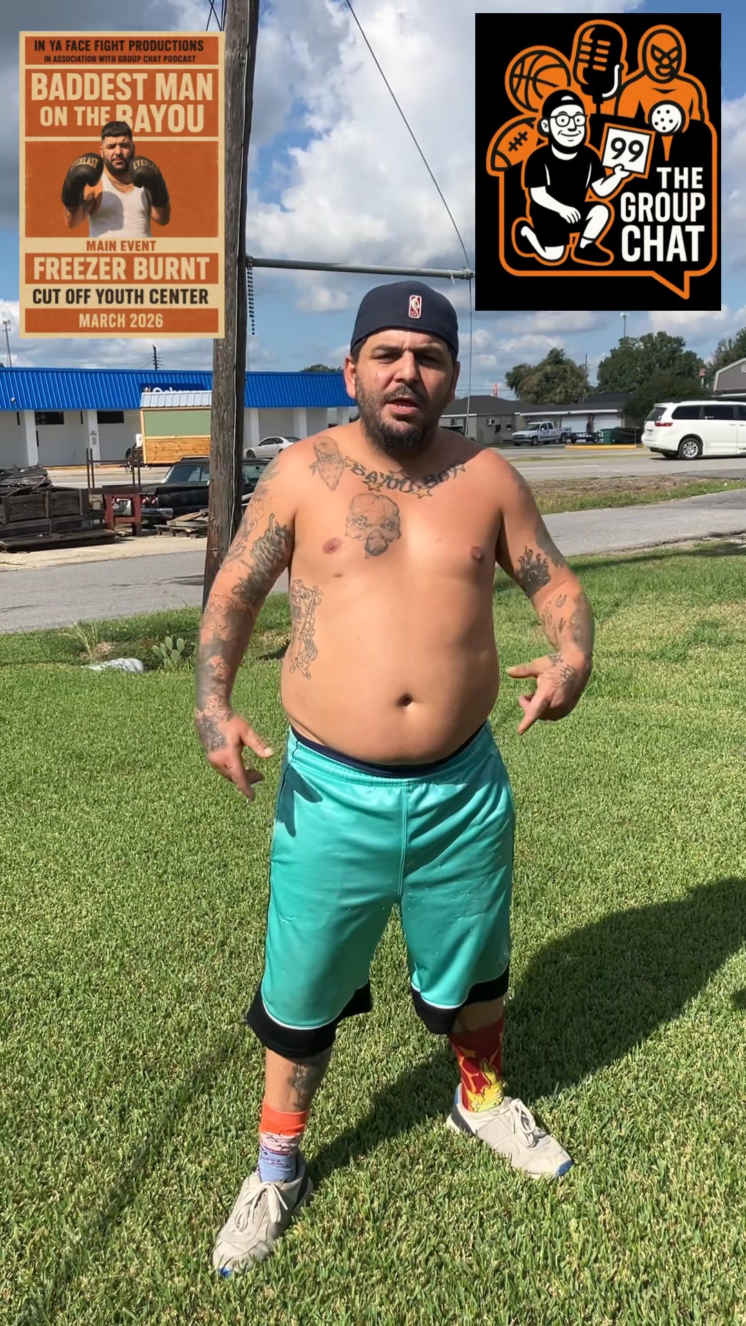 Our guy Freezer Burnt is headlining the Baddest Man on the Bayou Event ...
