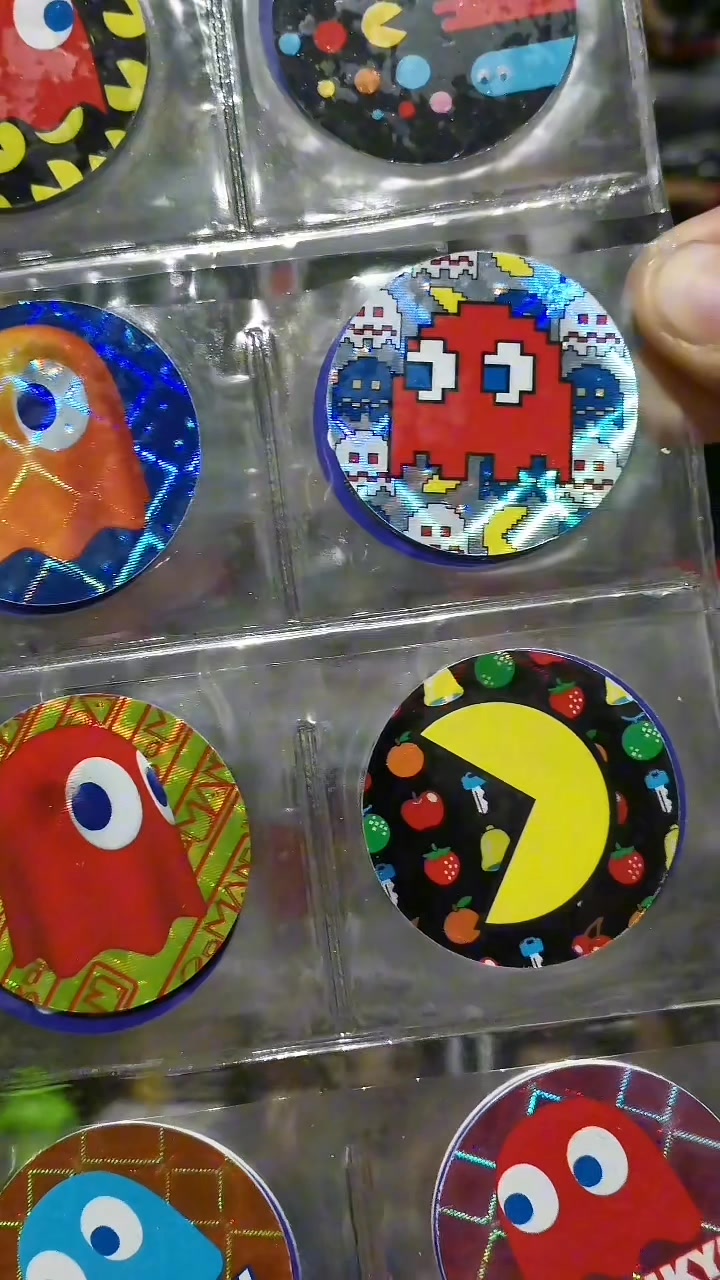 Quién recuerda está bonita colección de TAZOS PACMAN que saco Sabritas ...