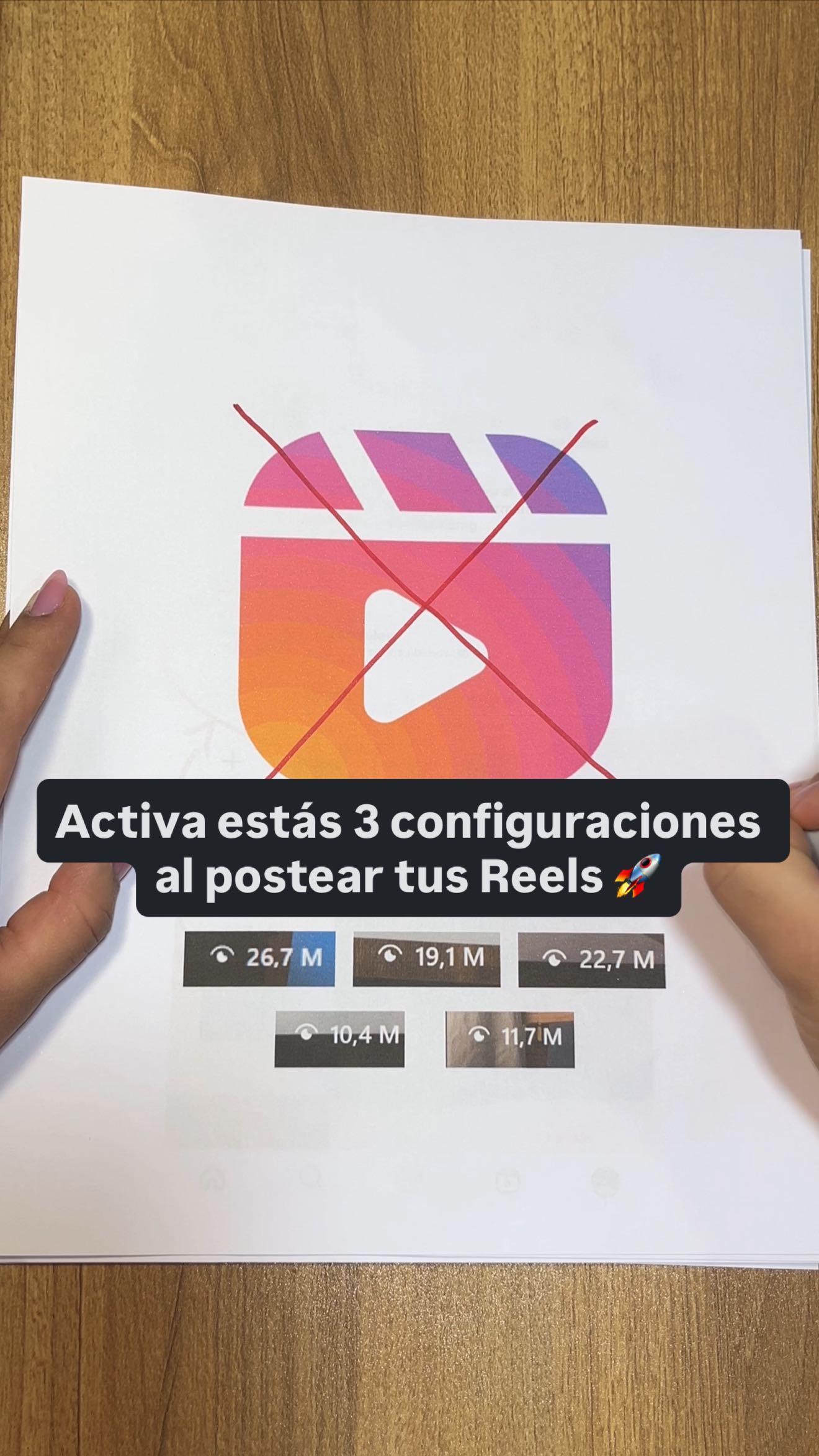 Activa estás 3 configuraciones antes de postear Reels 🚀 . . ⏰ Siempre ...