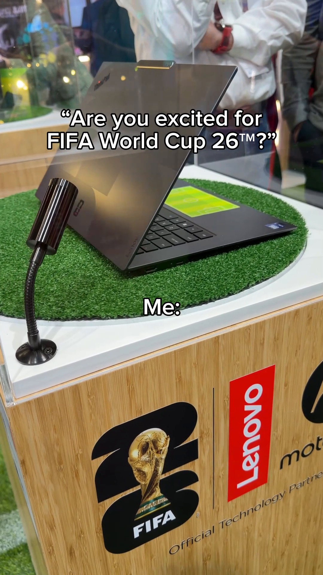 With the Lenovo Legion Tab Gen 3 FIFA World Cup 26™ Edition, it's
