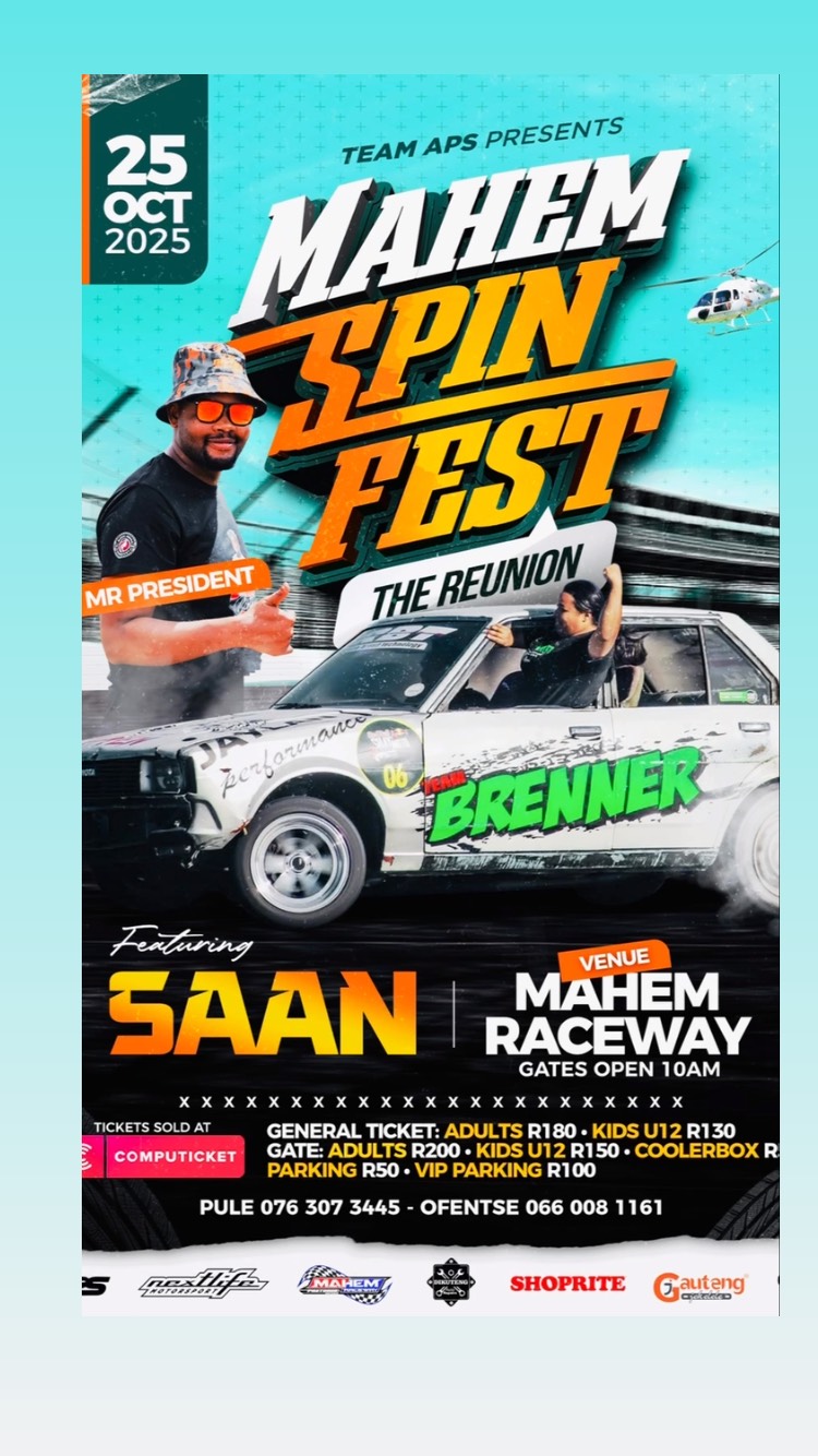 Tickets available at computicket #thereunion #mahem #spinning | Pule ...