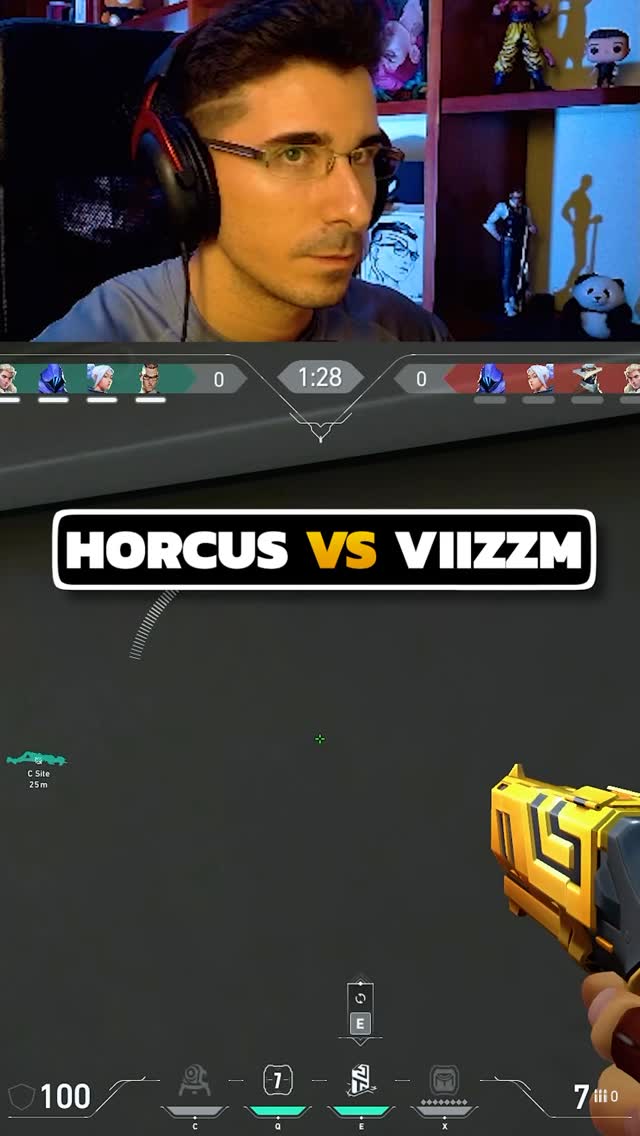 Horcus vs ViiZzzm 🤯 #valorant #valorantclips #valorantlatam # ...