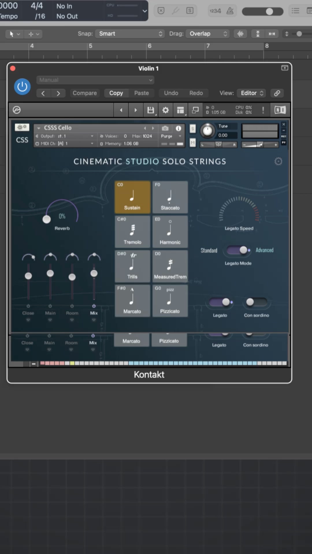 With Divisimate you can use the Trigger plugin to send MIDI CC or ...