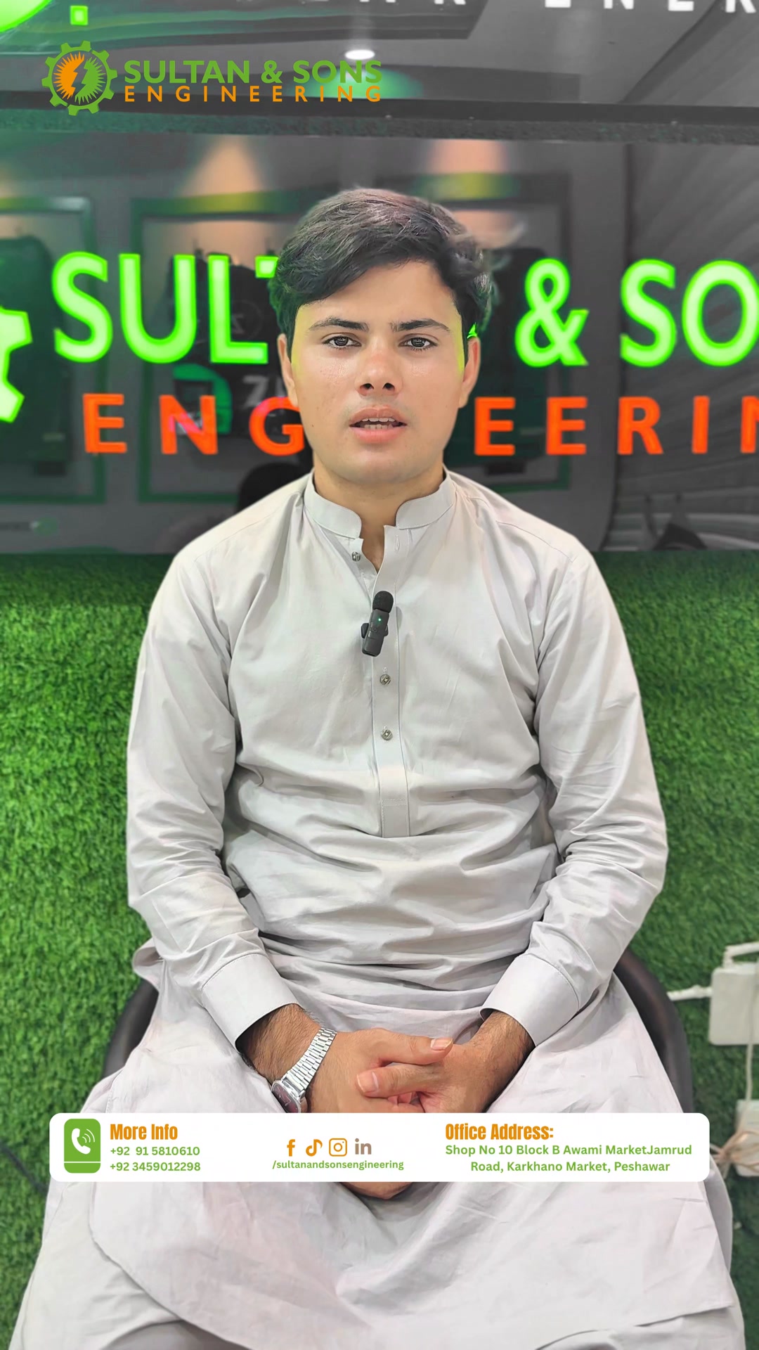 Mr. Riaz Hussain Director of Frontier College System Peshawar, shares ...