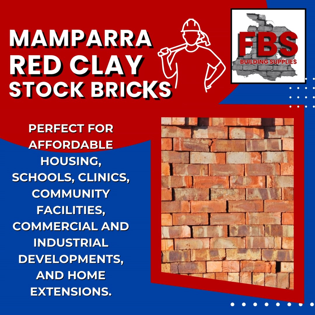 Quality Red Clay Stock Bricks (Mampara Bricks) Strong, affordable ...
