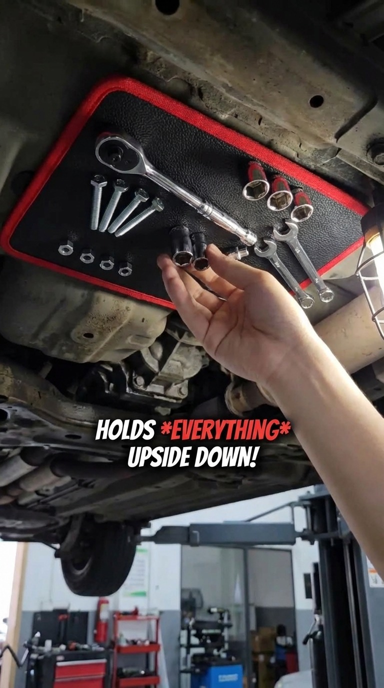 Curated visual reference: Picture Idea: Save Your Back Time Holds Heavy Wrenches Tiny Bolts Securely