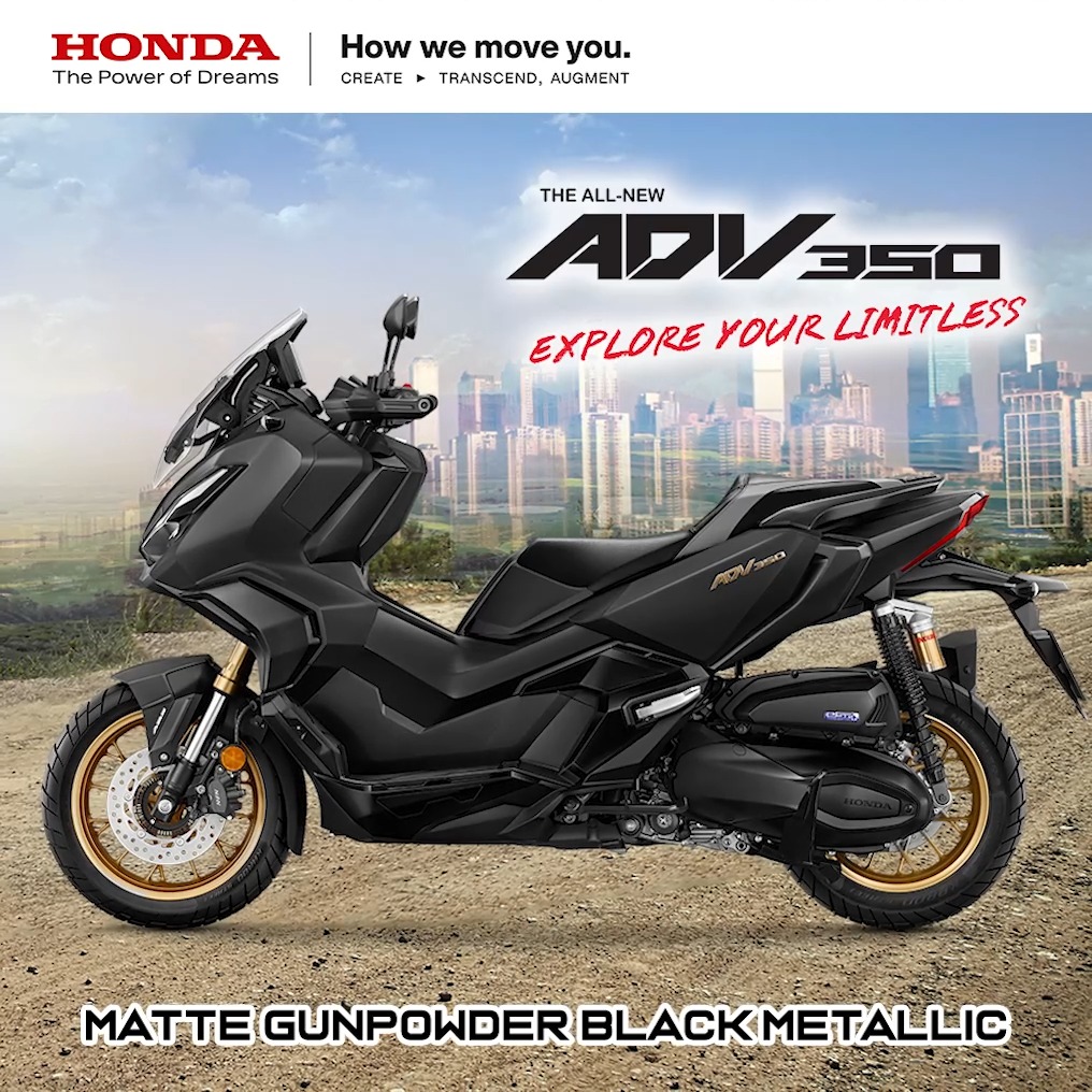 #ExploreYourLimitless with The All-New ADV350 available in Matte ...