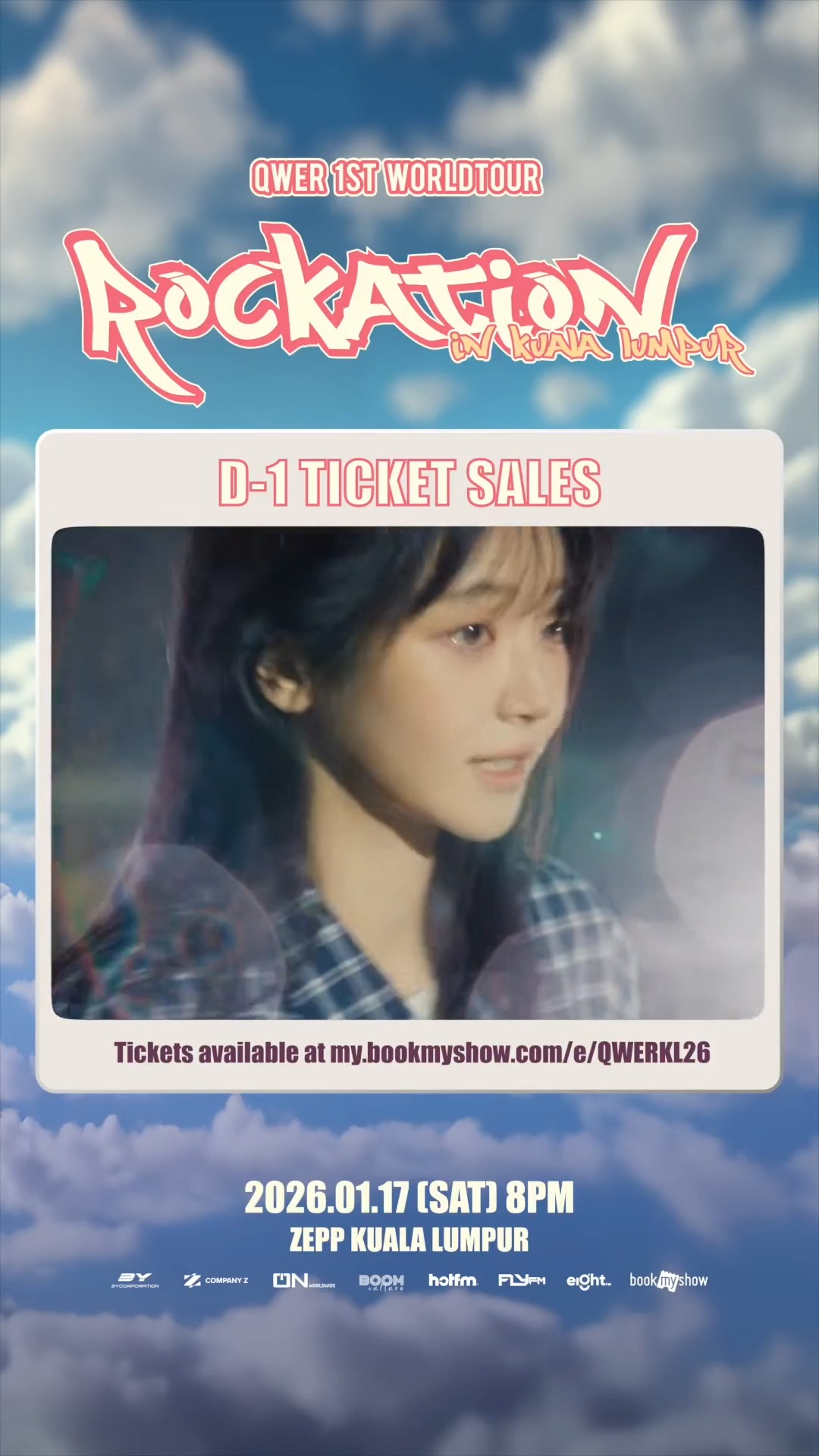 QWER 1ST WORLD TOUR <ROCKATION> in KUALA LUMPUR ‼️ Ticket Launch