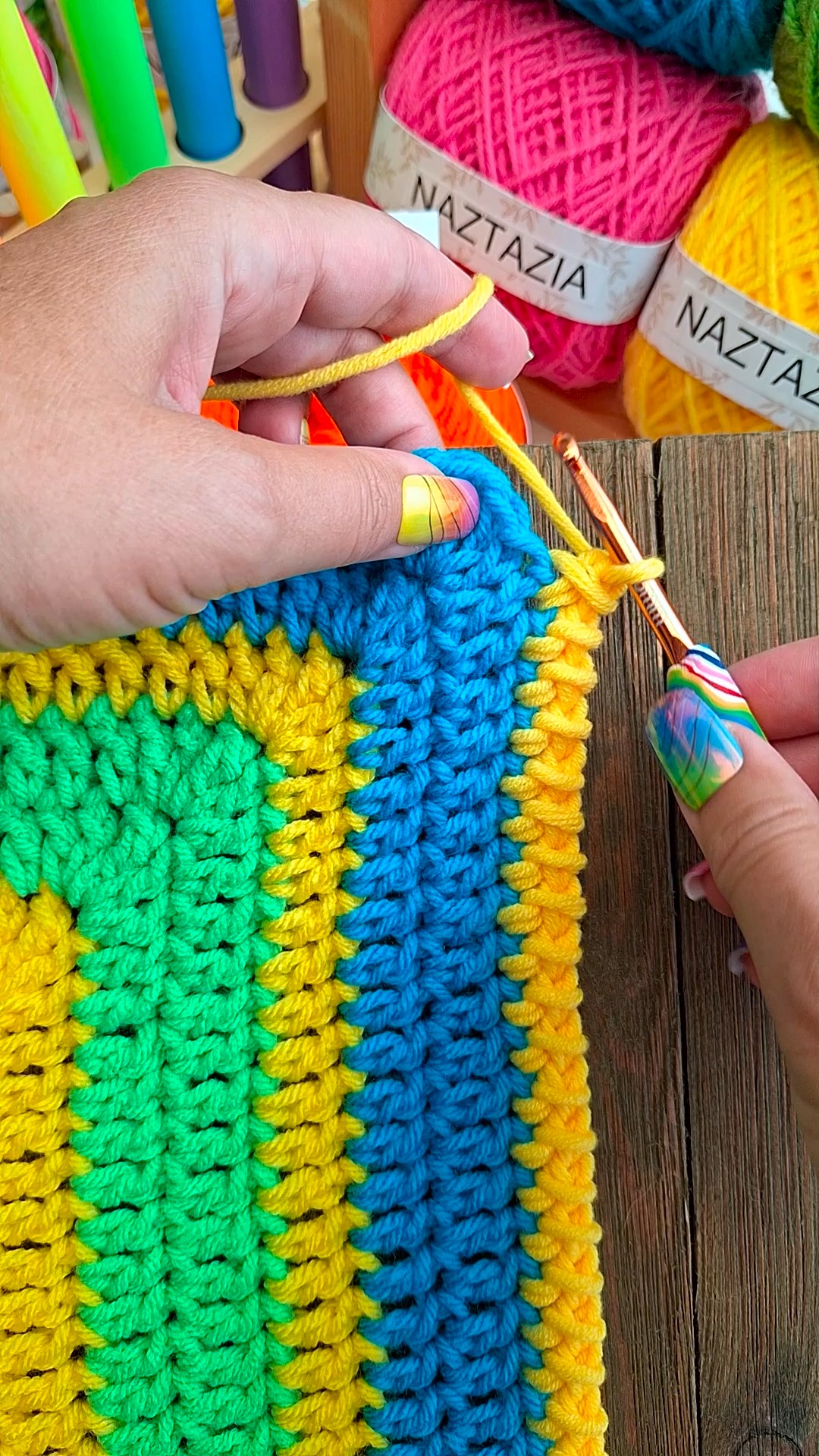 Crochet Wrap Edge, in this tutorial from Naztazia, creates a look ...