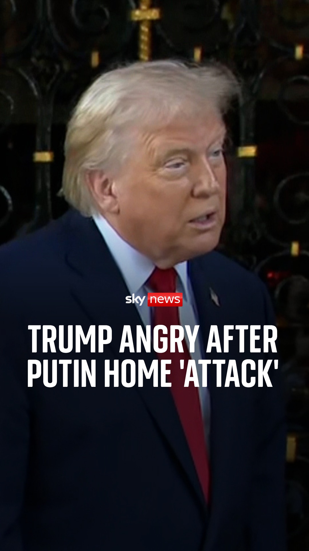 Donald Trump is left 'very angry' over the claims of an attack on the ...