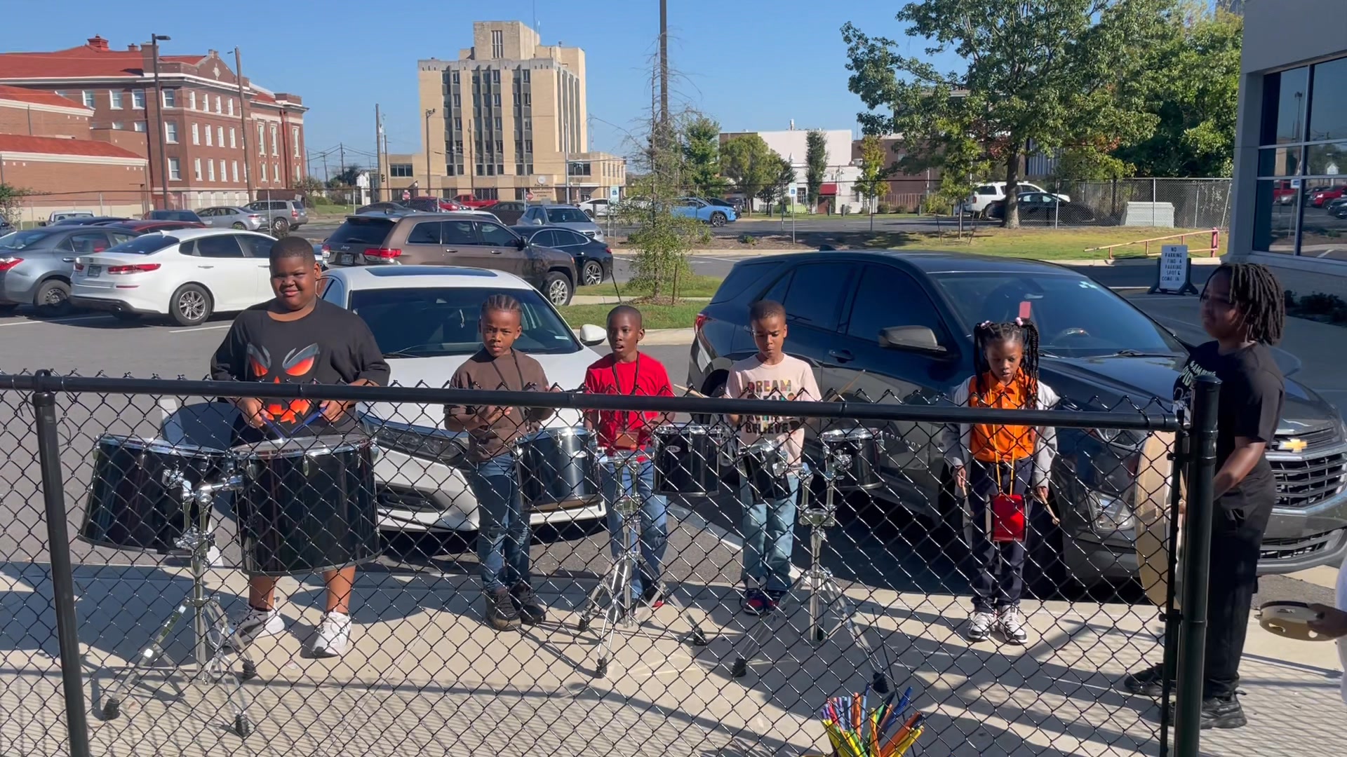 🥁Ms. Joseph and the scholars are practicing! Don’t they sound good?! We ...