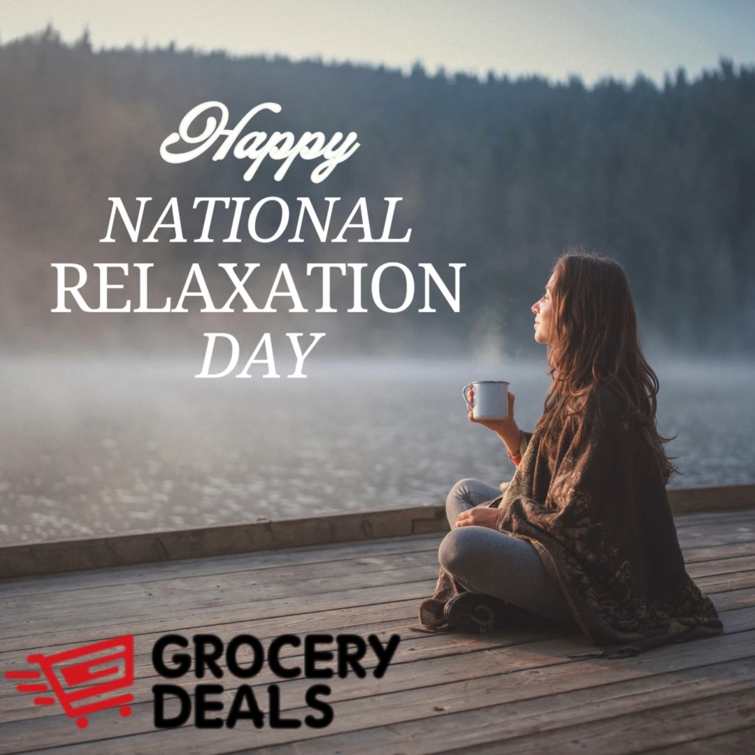 Happy National Relaxation Day! 🛋️ Today is all about slowing down ...