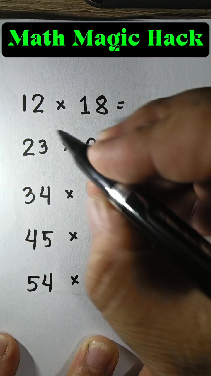 Math Magic Hack #mathematicstutorial #basicmath | Mathematics Tutorial ...