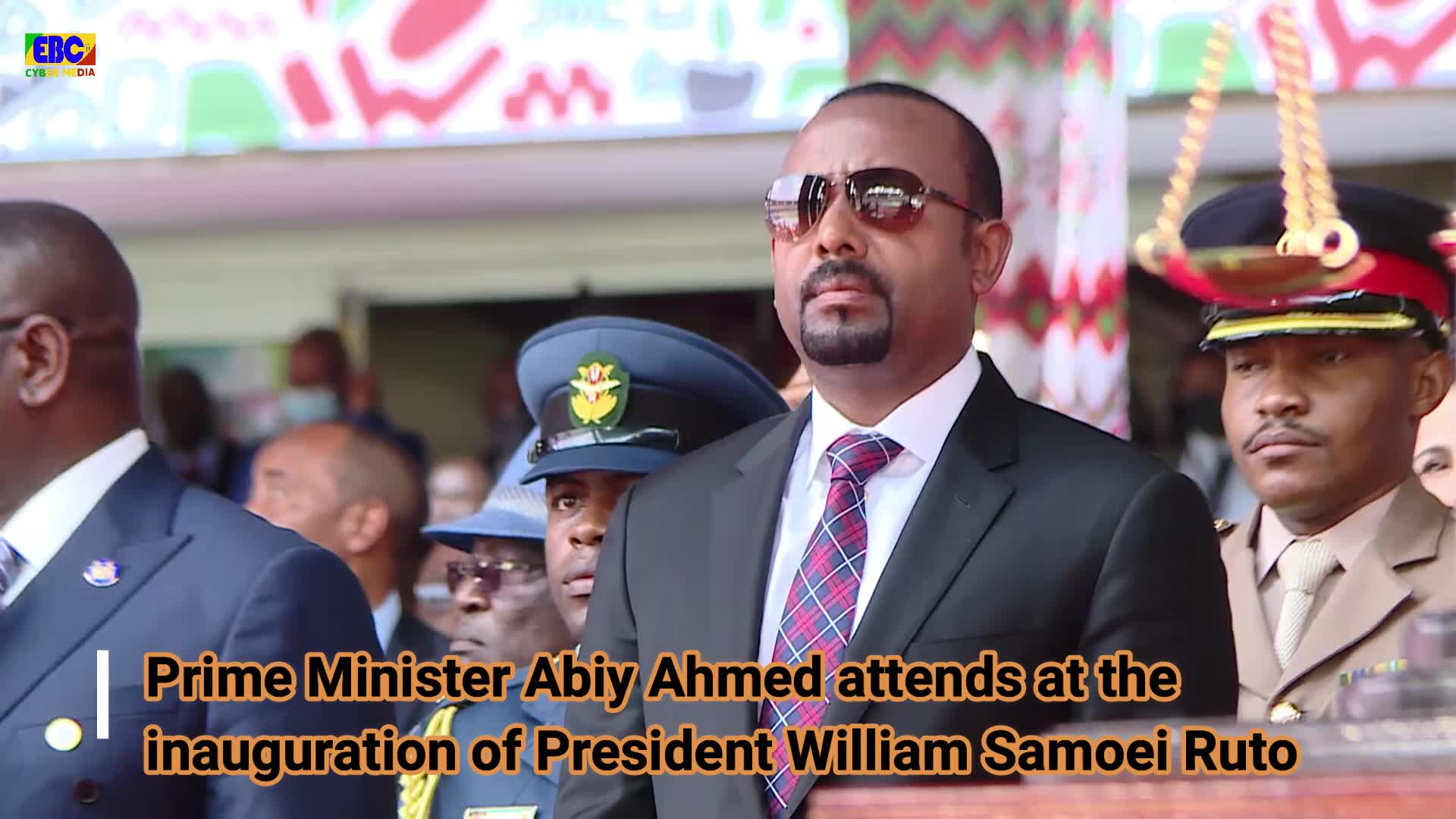 Prime Minister Abiy Ahmed attends the inauguration ceremony of ...