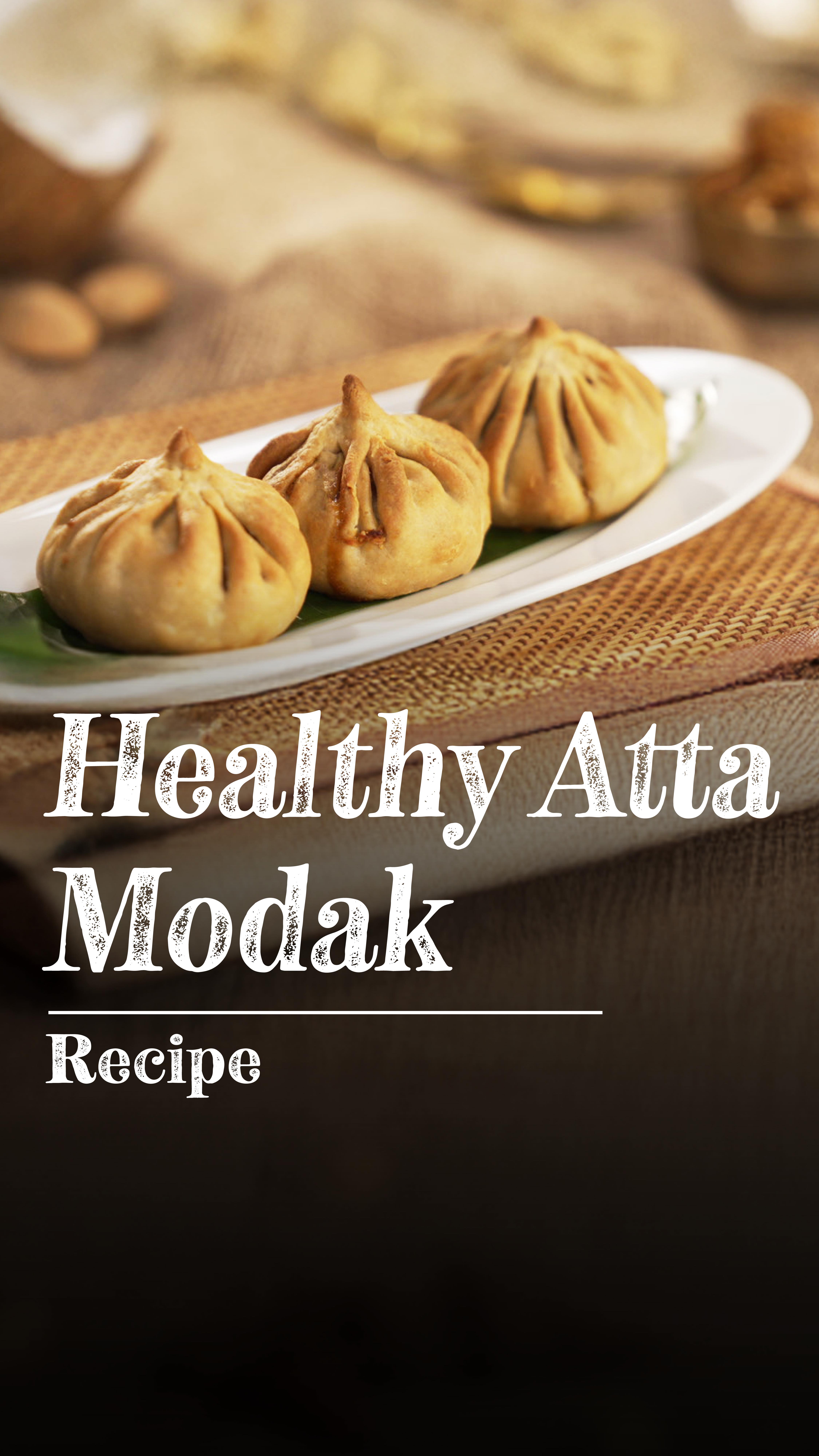 Healthy Atta Modak Full recipe on my YouTube Channel Link in bio ...
